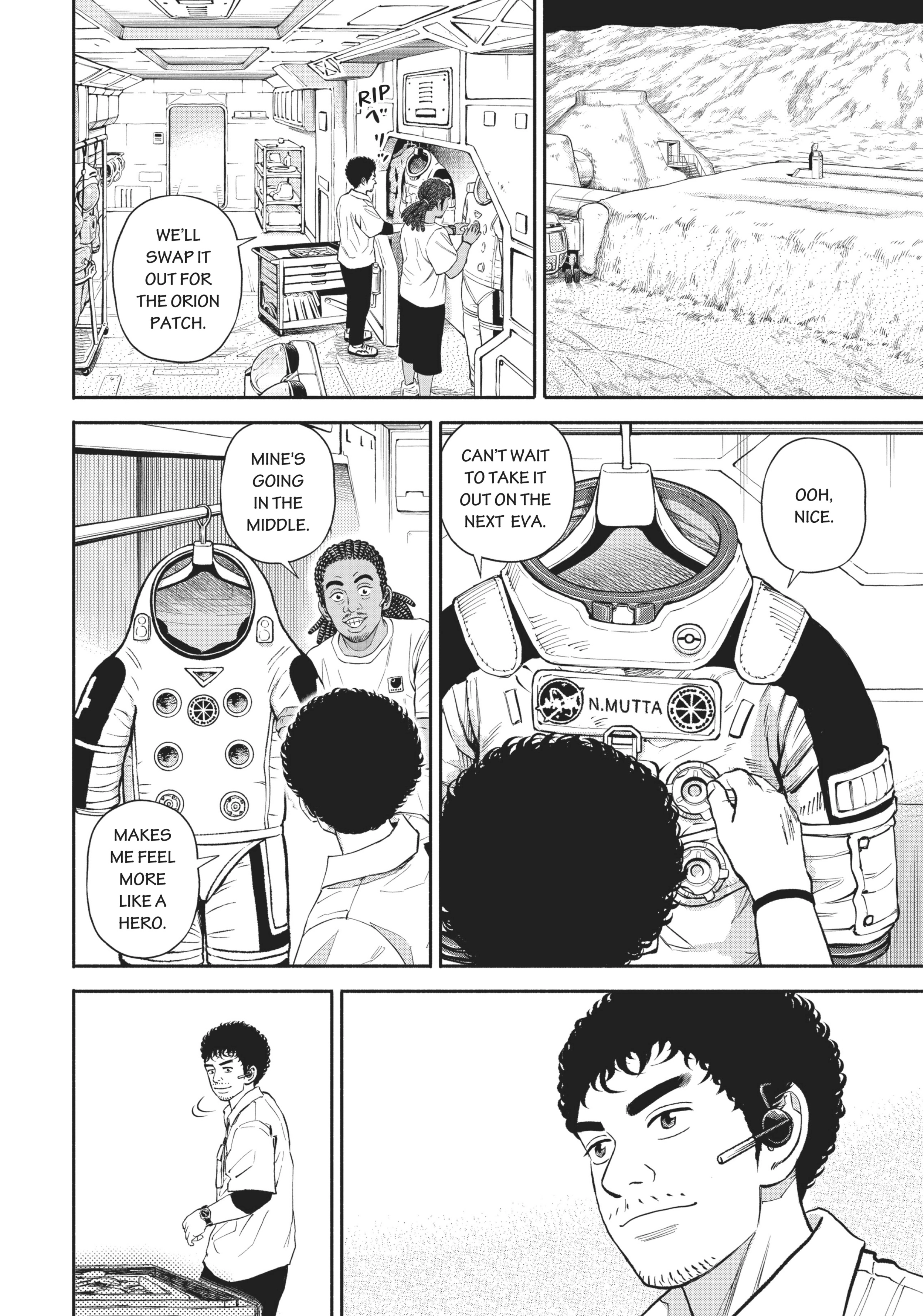 Read Uchuu Kyoudai - Digital Colored Comics chapter 382 image 13 on Lezhin