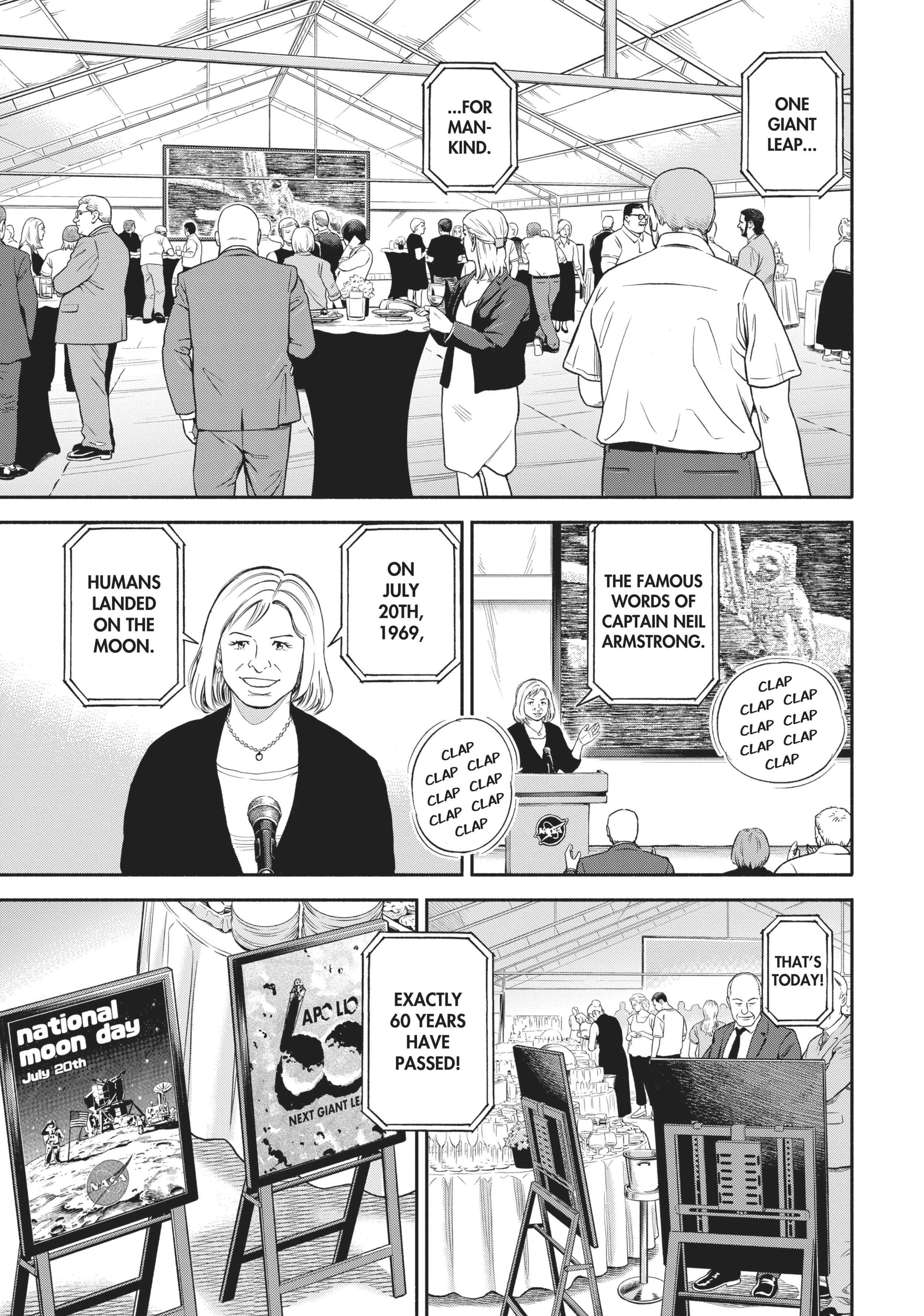 Read Uchuu Kyoudai - Digital Colored Comics chapter 382 image 6 on Lezhin