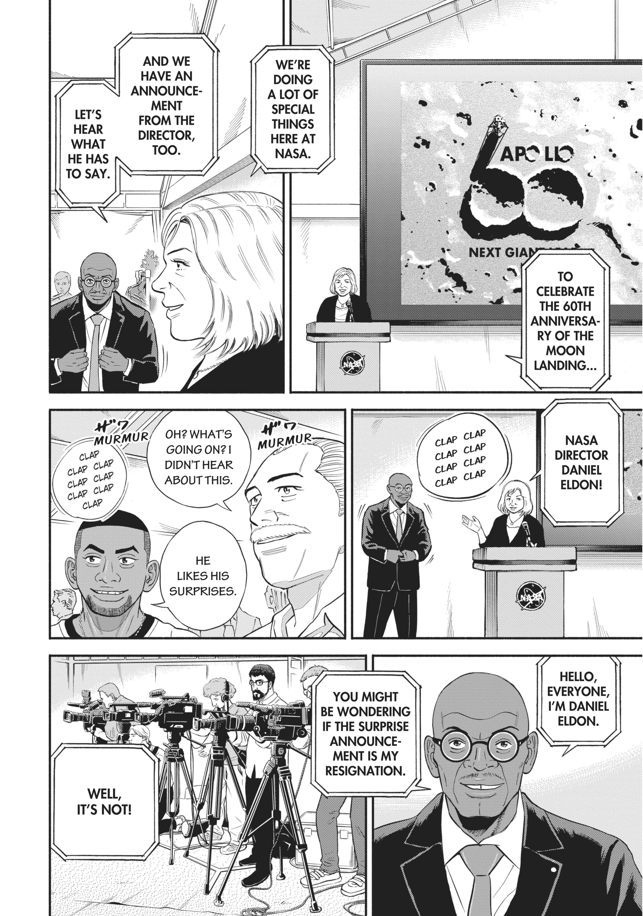 Read Uchuu Kyoudai - Digital Colored Comics chapter 382 image 7 on Lezhin