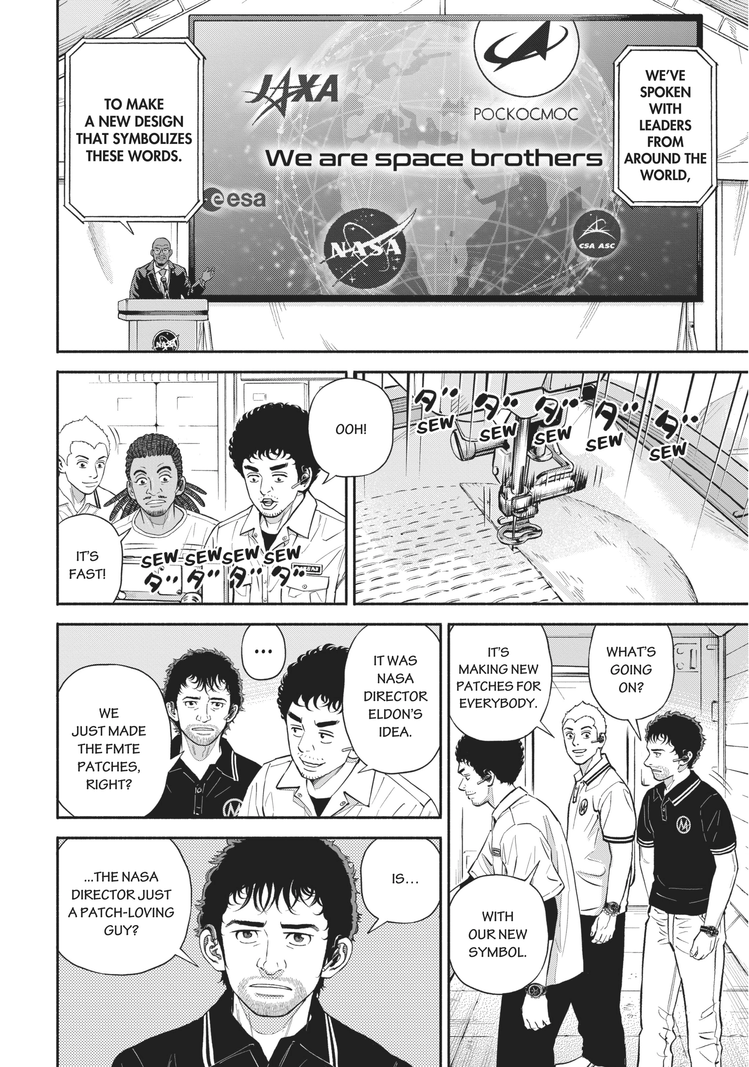 Read Uchuu Kyoudai - Digital Colored Comics chapter 382 image 9 on Lezhin