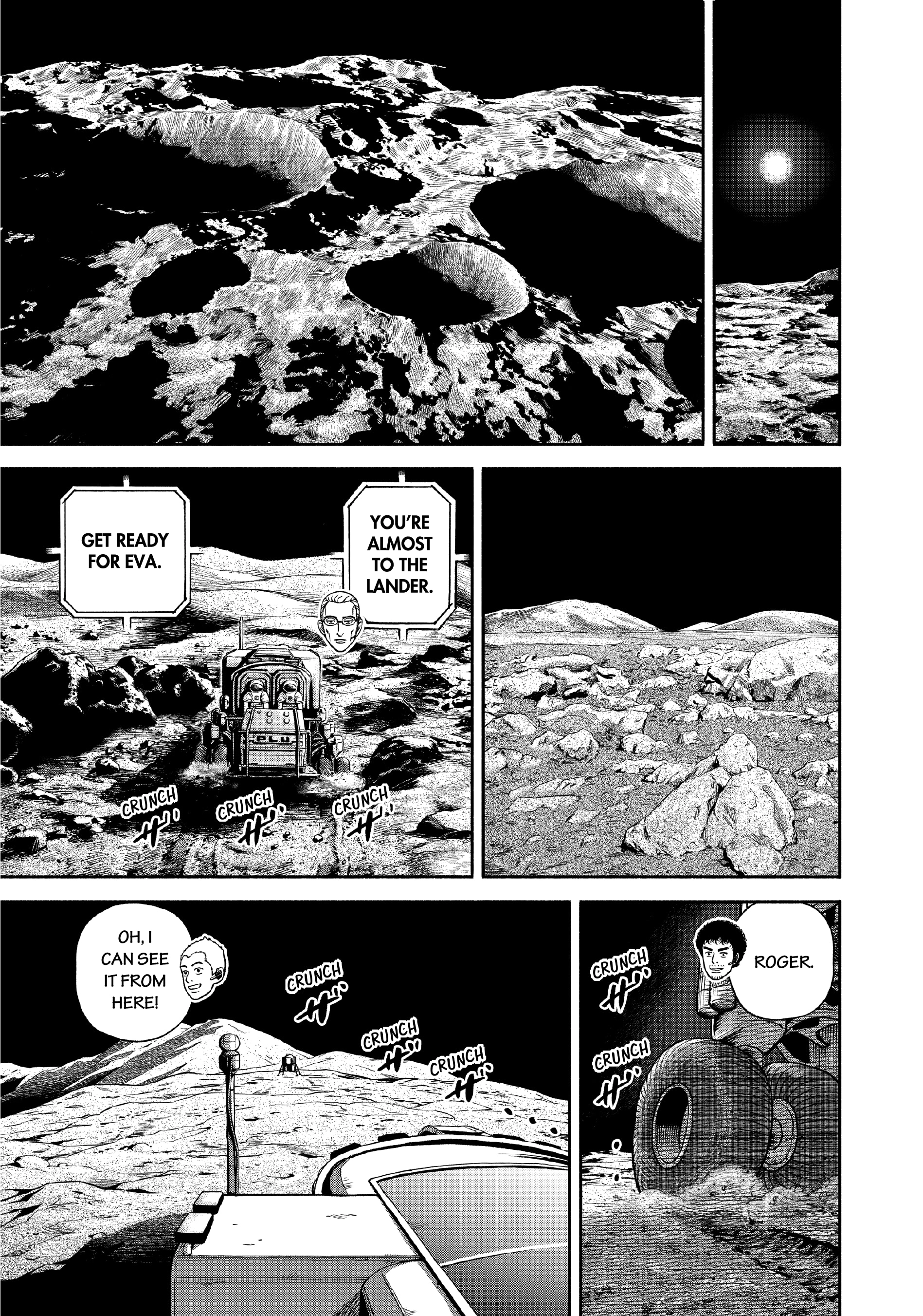 Read Uchuu Kyoudai - Digital Colored Comics chapter 392 image 11 on Lezhin