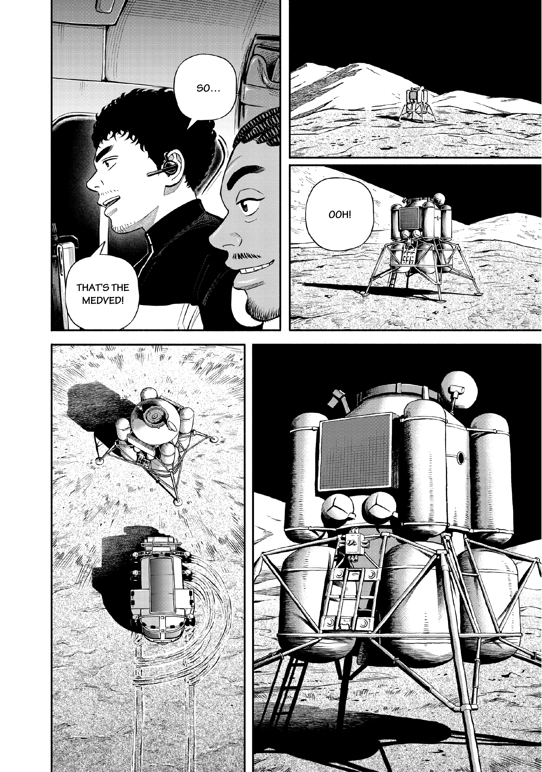 Read Uchuu Kyoudai - Digital Colored Comics chapter 392 image 12 on Lezhin