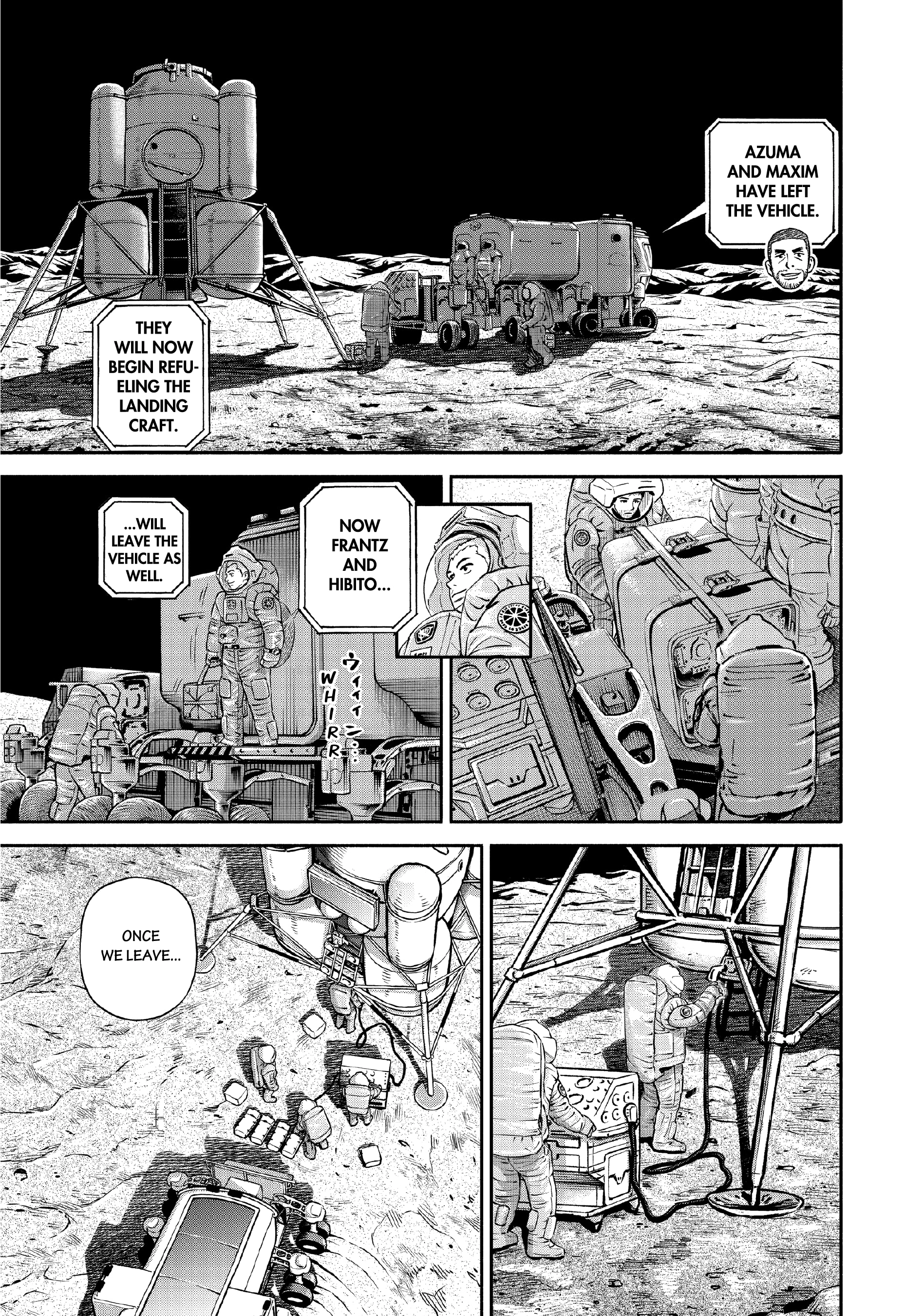 Read Uchuu Kyoudai - Digital Colored Comics chapter 392 image 13 on Lezhin