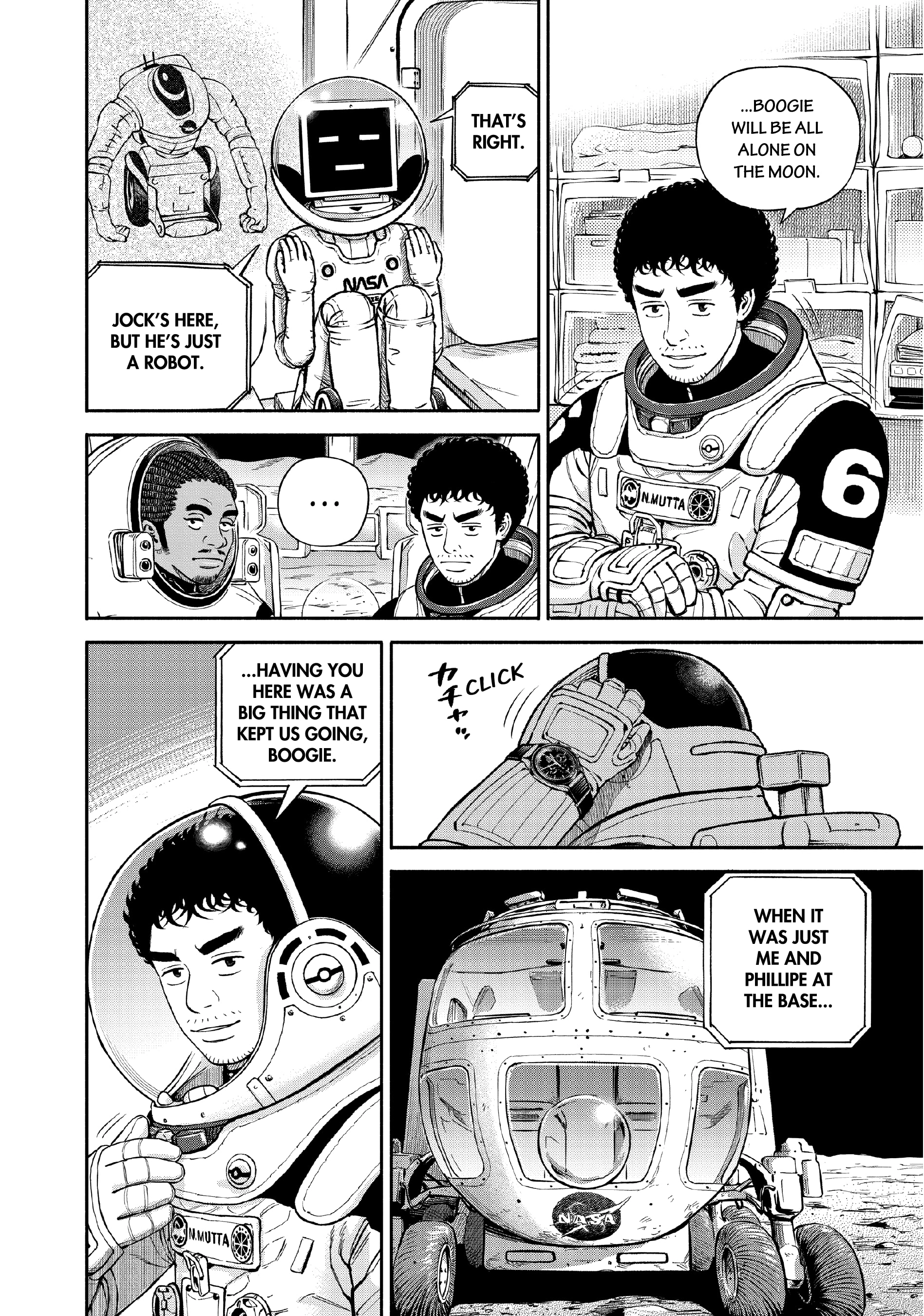 Read Uchuu Kyoudai - Digital Colored Comics chapter 392 image 14 on Lezhin