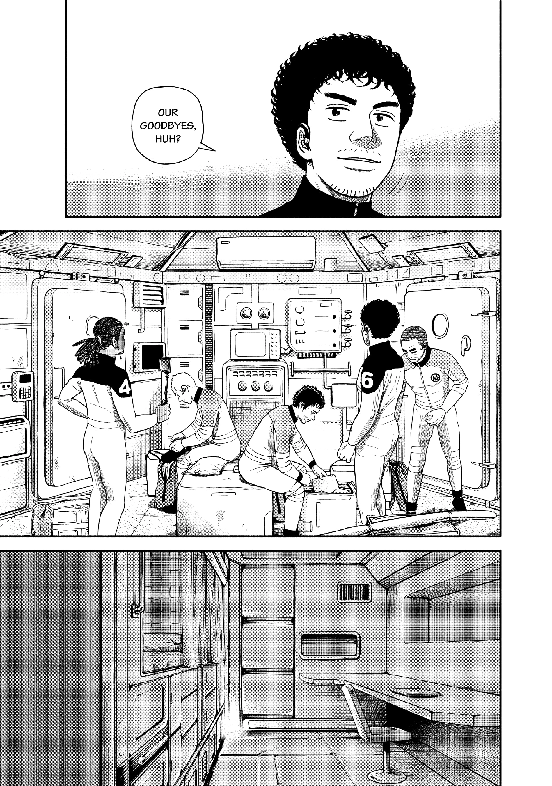 Read Uchuu Kyoudai - Digital Colored Comics chapter 392 image 4 on Lezhin