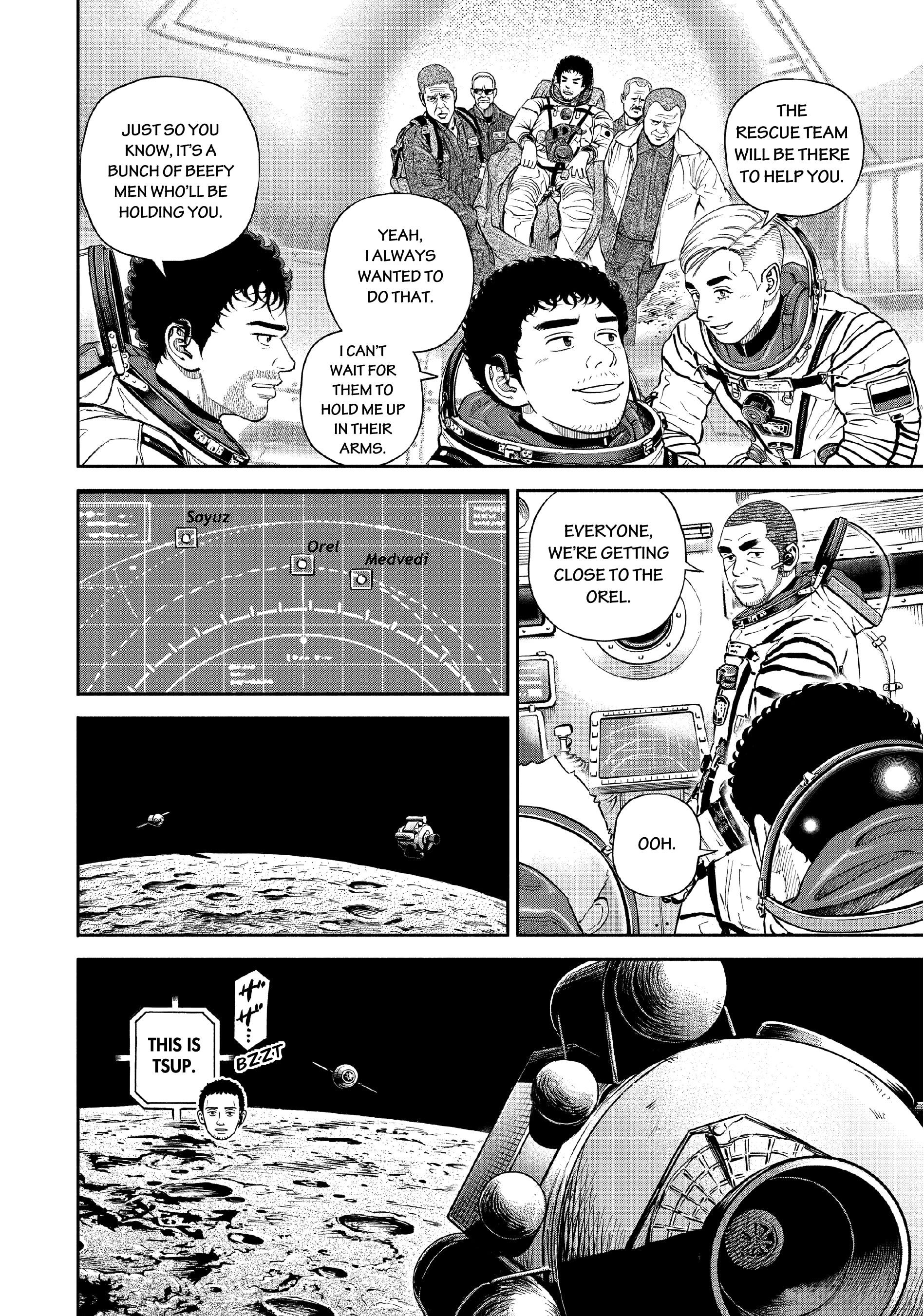 Read Uchuu Kyoudai - Digital Colored Comics chapter 394 image 11 on Lezhin