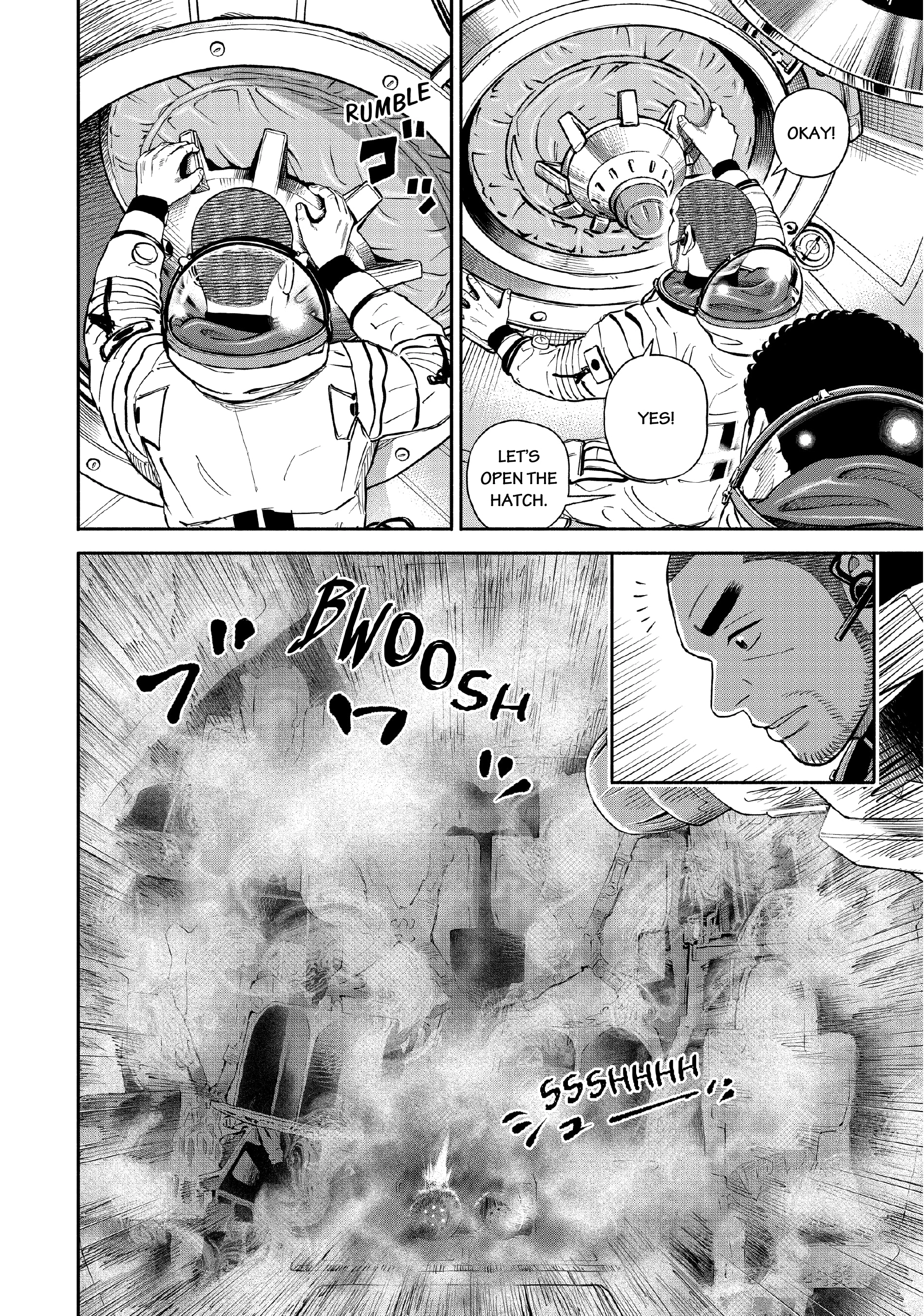 Read Uchuu Kyoudai - Digital Colored Comics chapter 394 image 17 on Lezhin