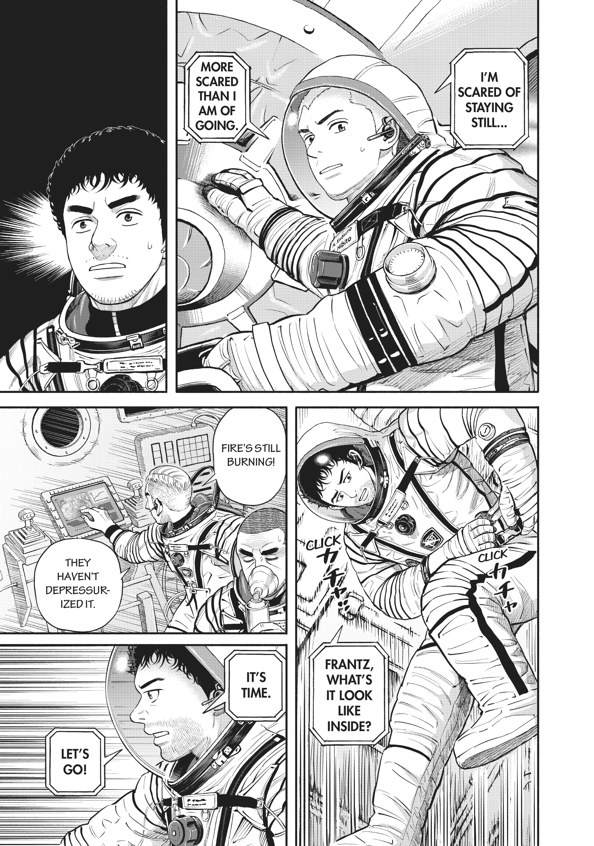 Read Uchuu Kyoudai - Digital Colored Comics chapter 396 image 4 on Lezhin