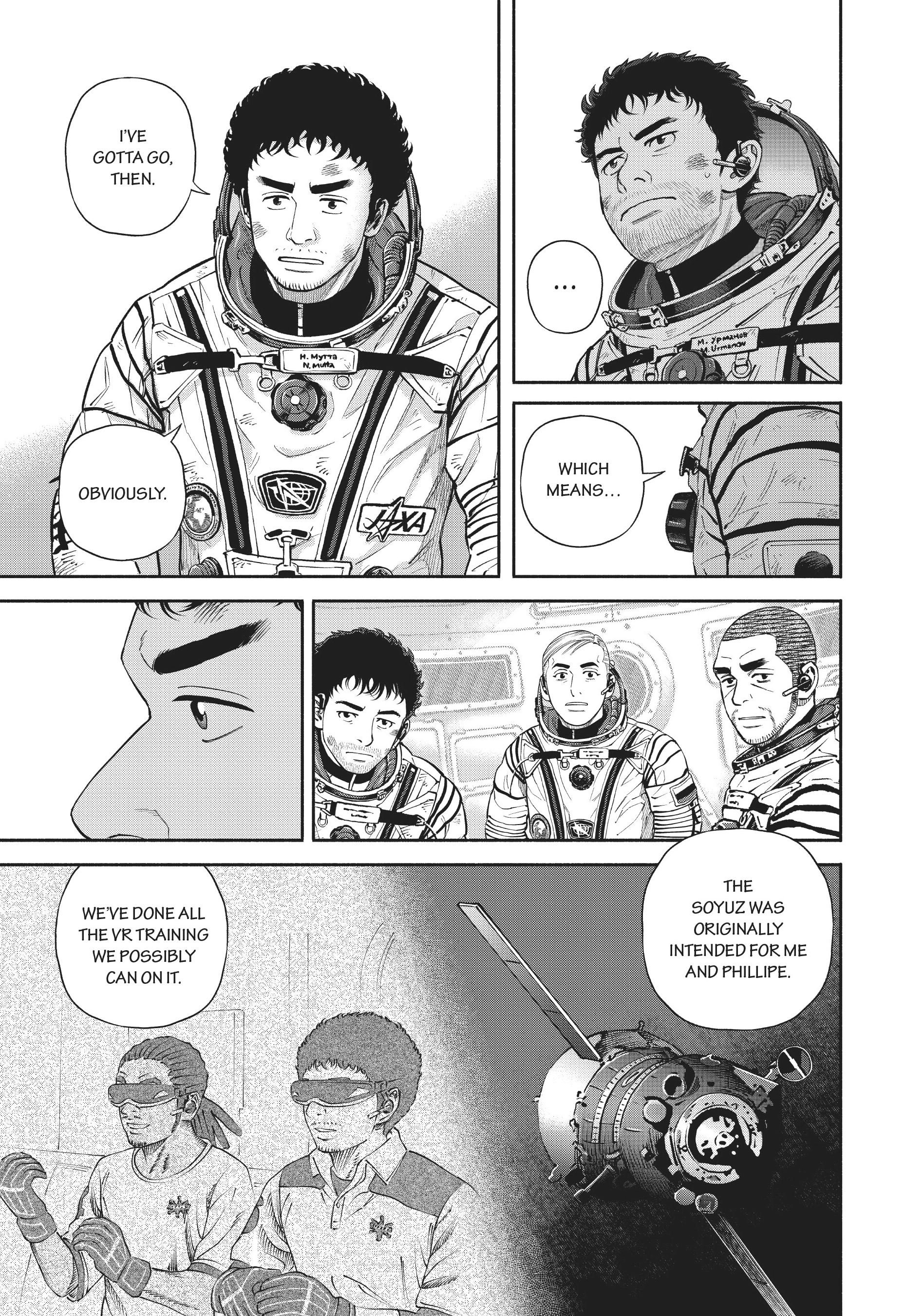 Read Uchuu Kyoudai - Digital Colored Comics chapter 398 image 10 on Lezhin