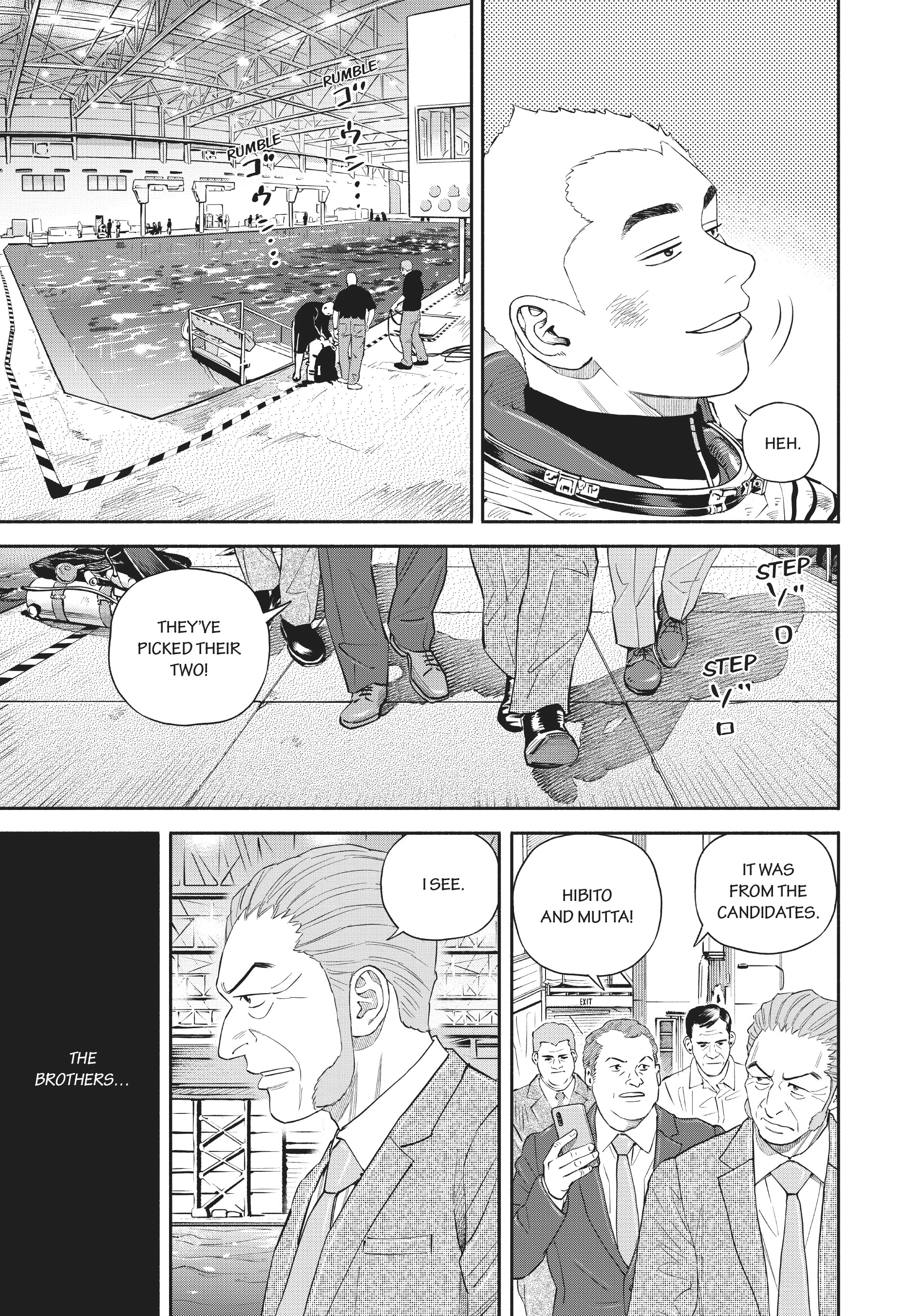 Read Uchuu Kyoudai - Digital Colored Comics chapter 398 image 16 on Lezhin