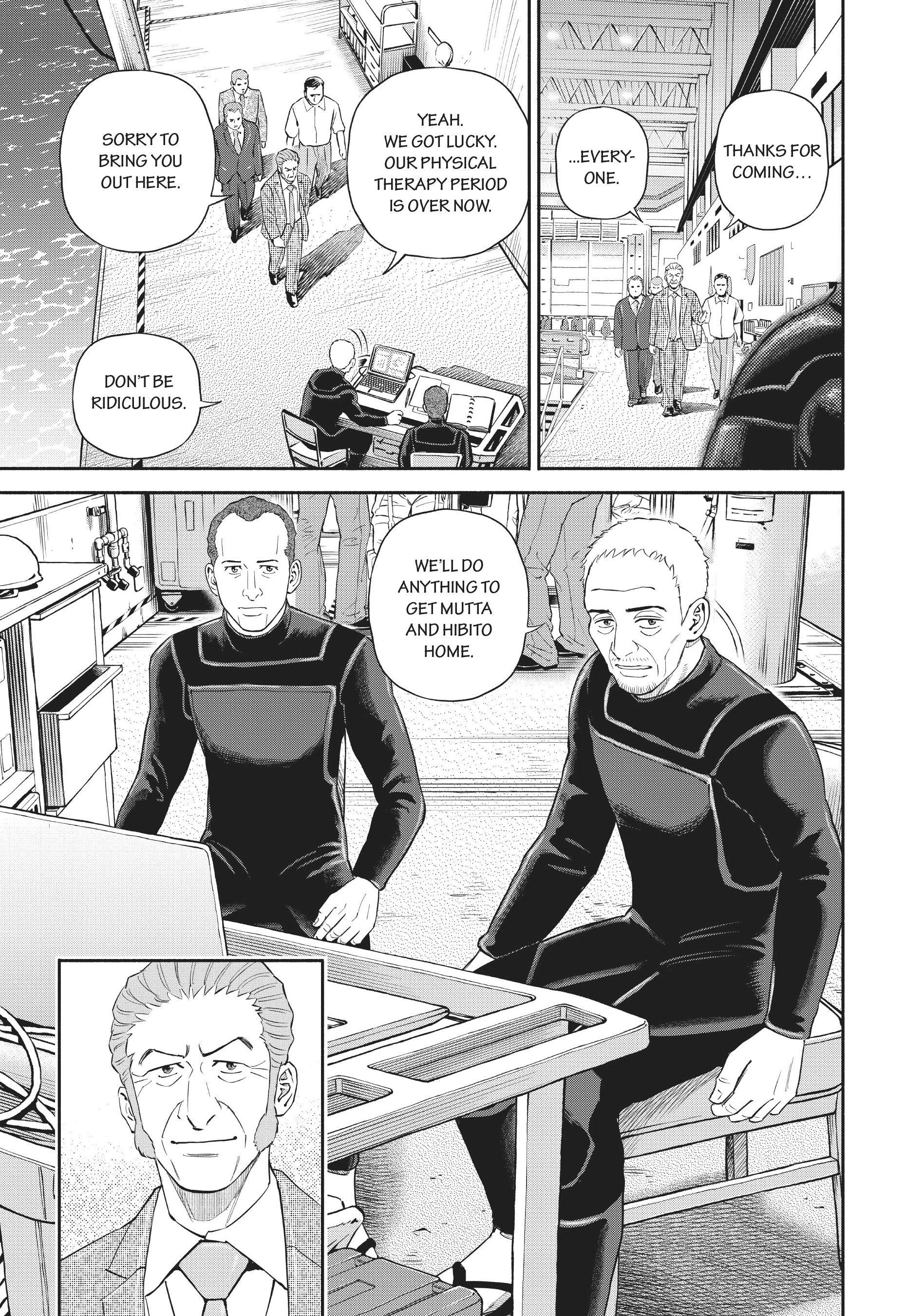 Read Uchuu Kyoudai - Digital Colored Comics chapter 398 image 18 on Lezhin