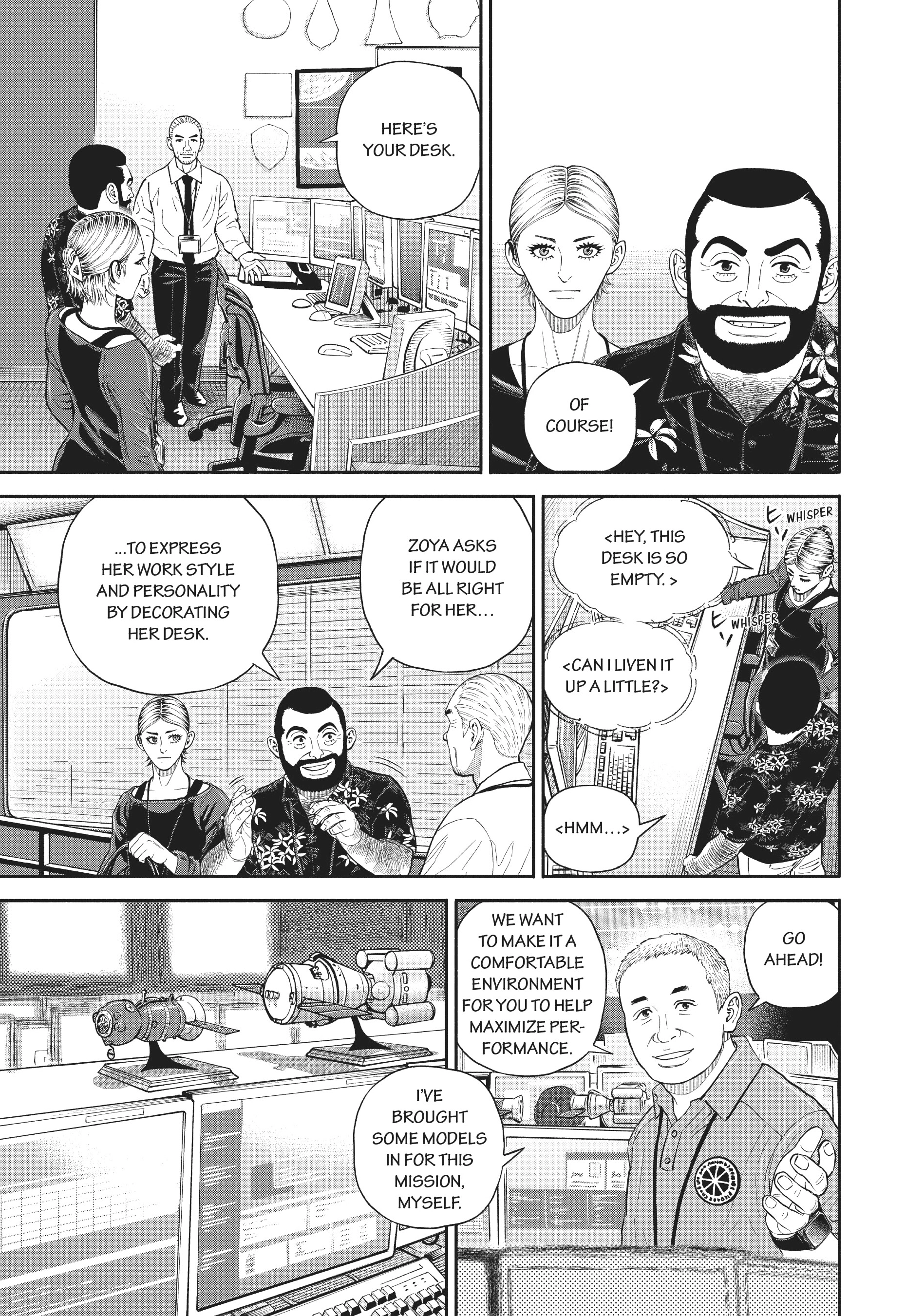 Read Uchuu Kyoudai - Digital Colored Comics chapter 402 image 8 on Lezhin