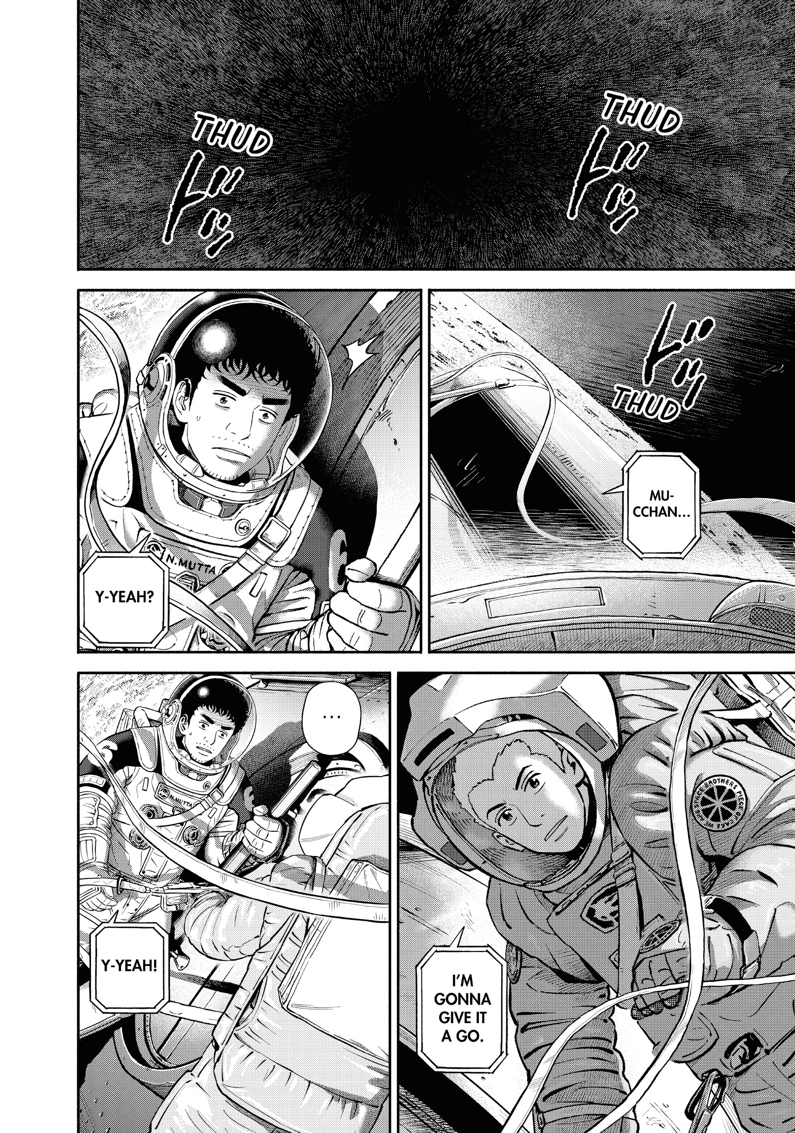 Read Uchuu Kyoudai - Digital Colored Comics chapter 404 image 14 on Lezhin