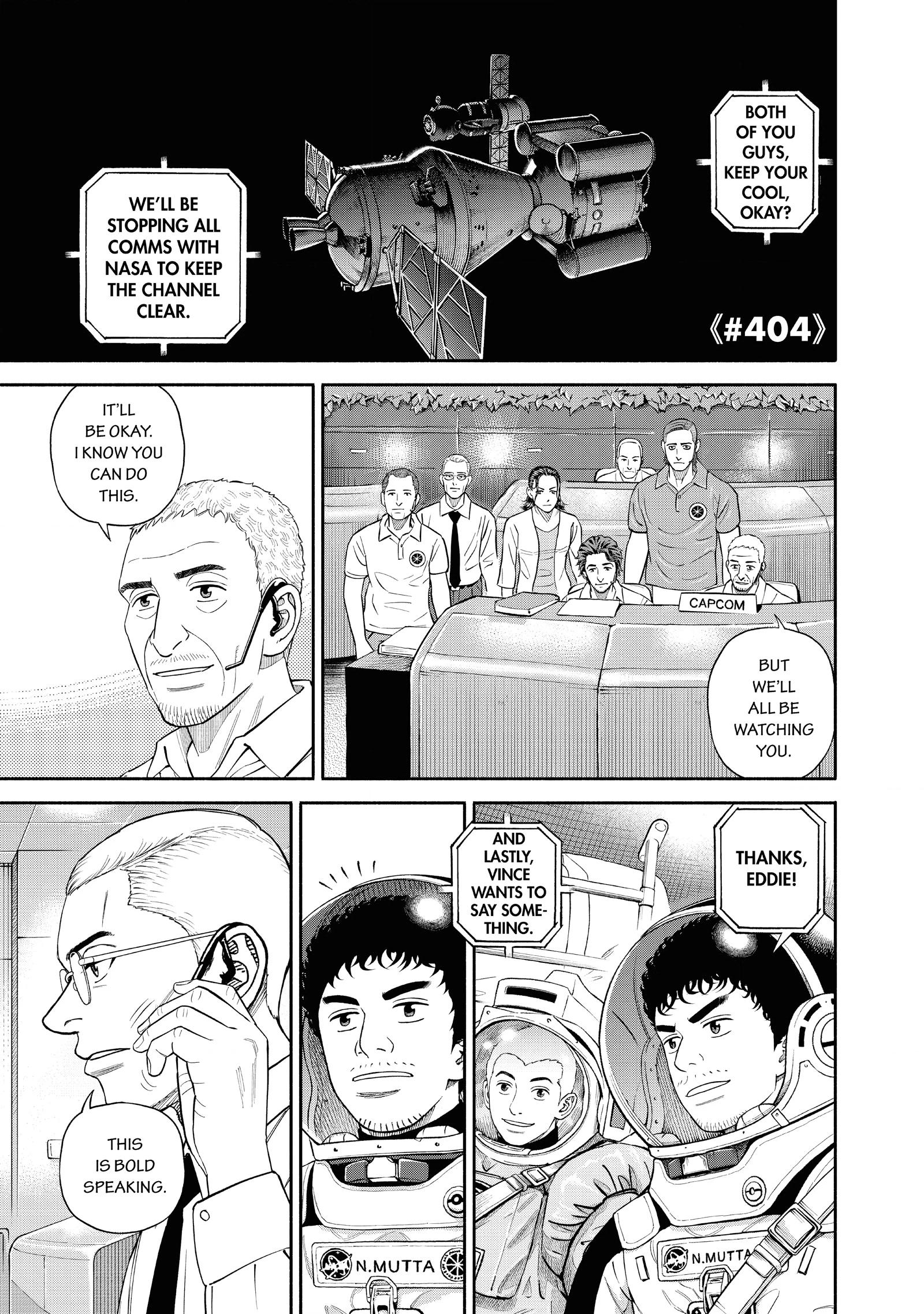 Read Uchuu Kyoudai - Digital Colored Comics chapter 404 image 3 on Lezhin