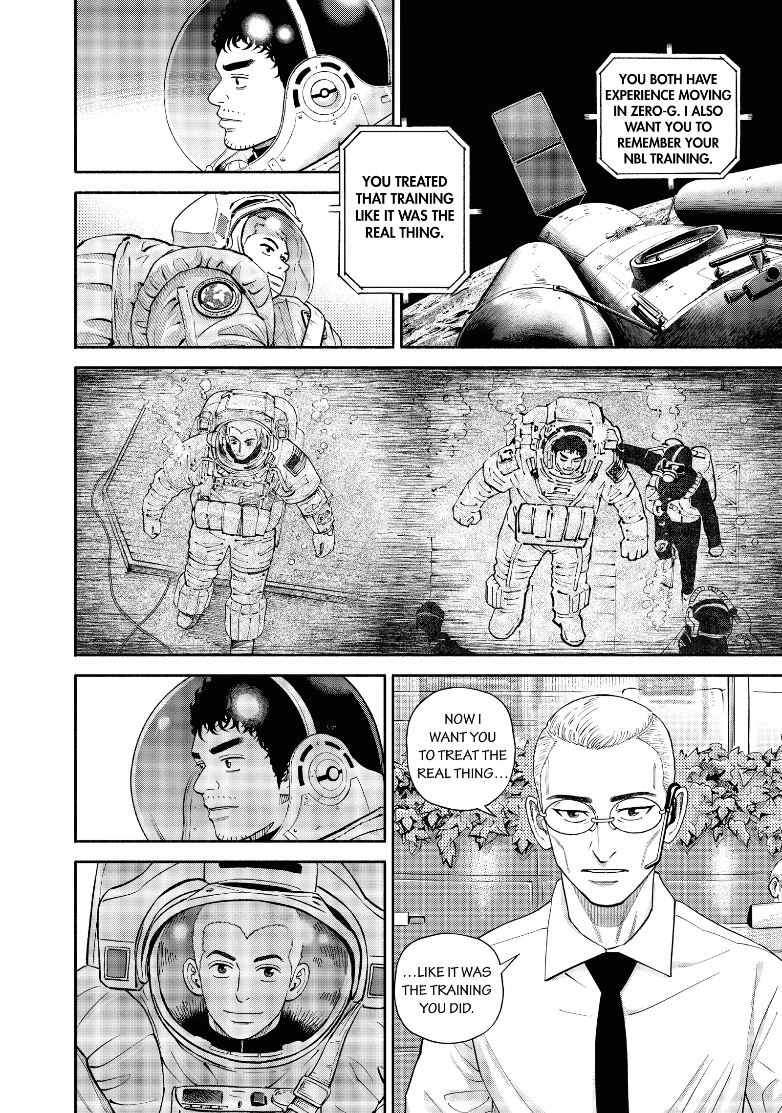 Read Uchuu Kyoudai - Digital Colored Comics chapter 404 image 4 on Lezhin