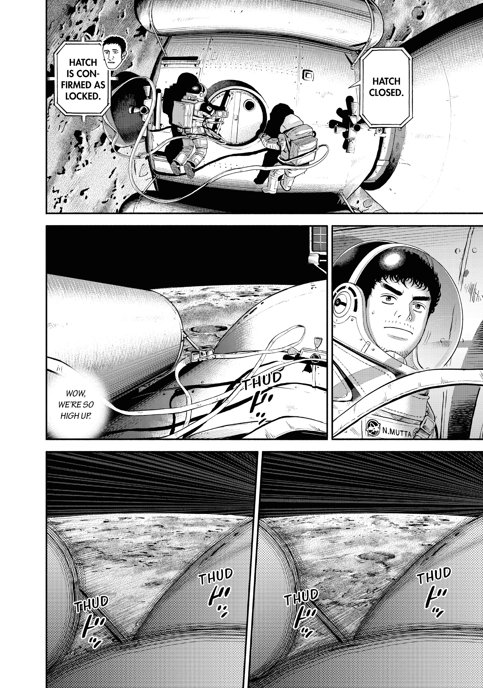 Read Uchuu Kyoudai - Digital Colored Comics chapter 404 image 8 on Lezhin