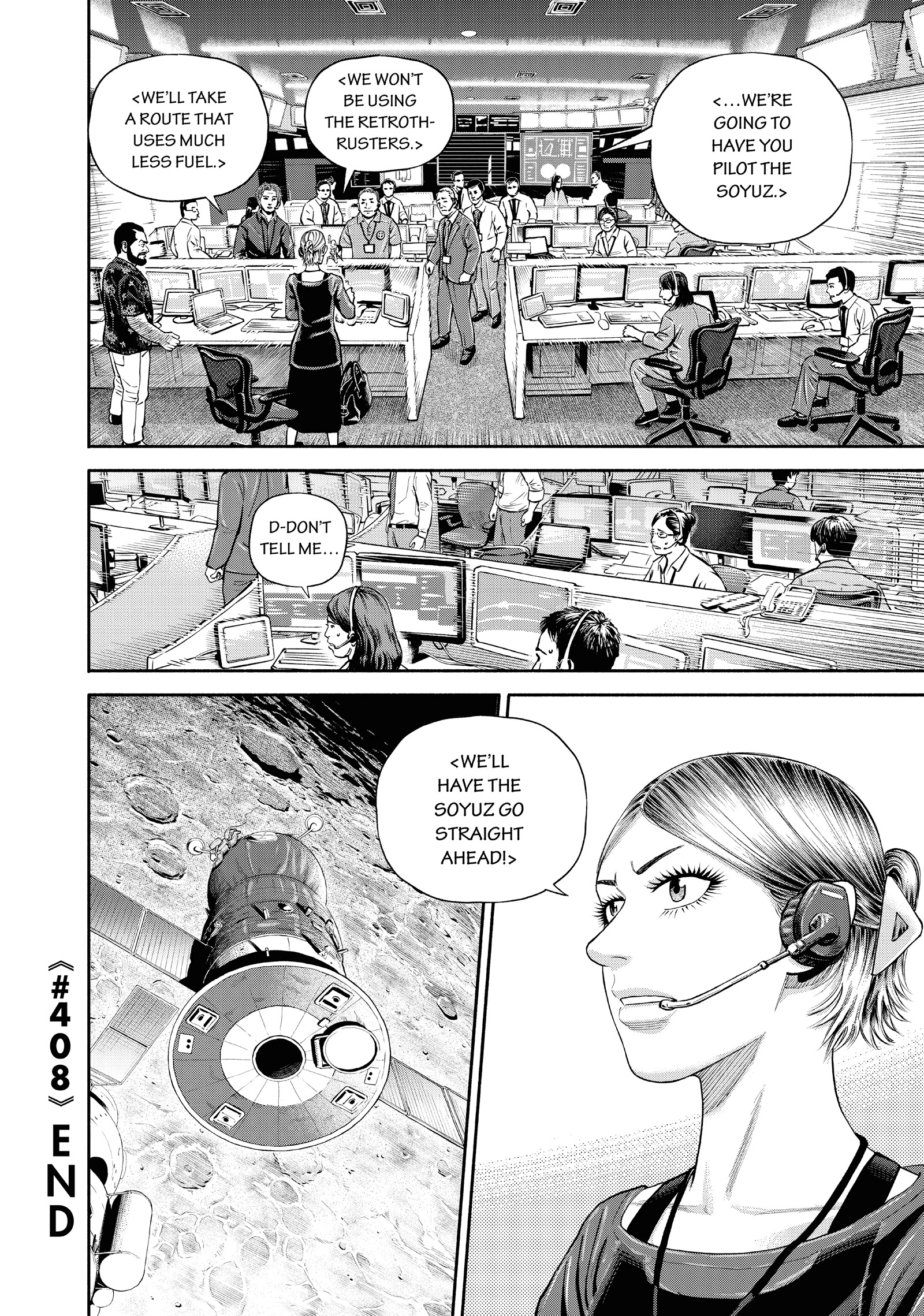 Uchuu Kyoudai - Digital Colored Comics Chapter 408 page 19 - 