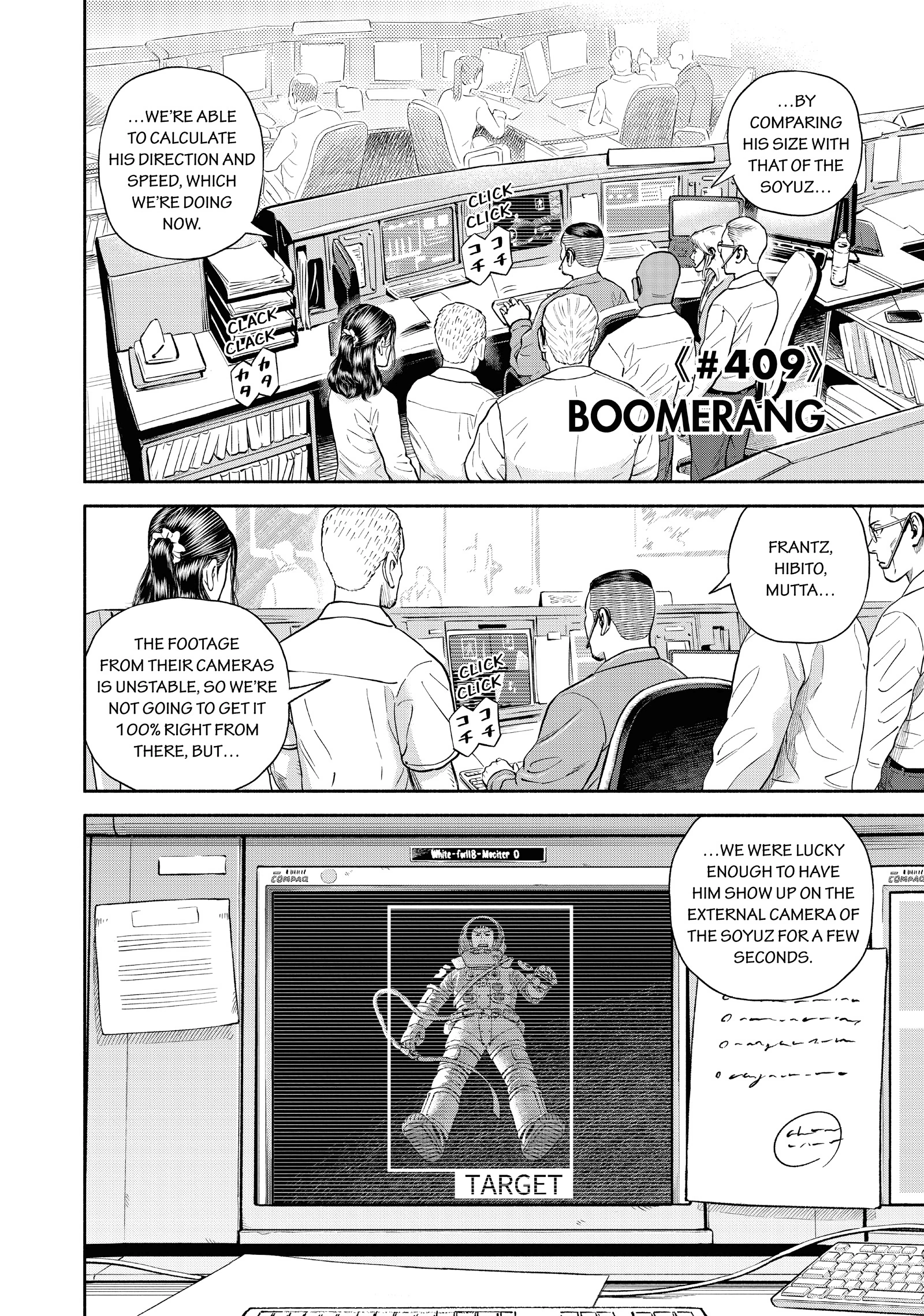 Uchuu Kyoudai - Digital Colored Comics Chapter 409 page 2 - 