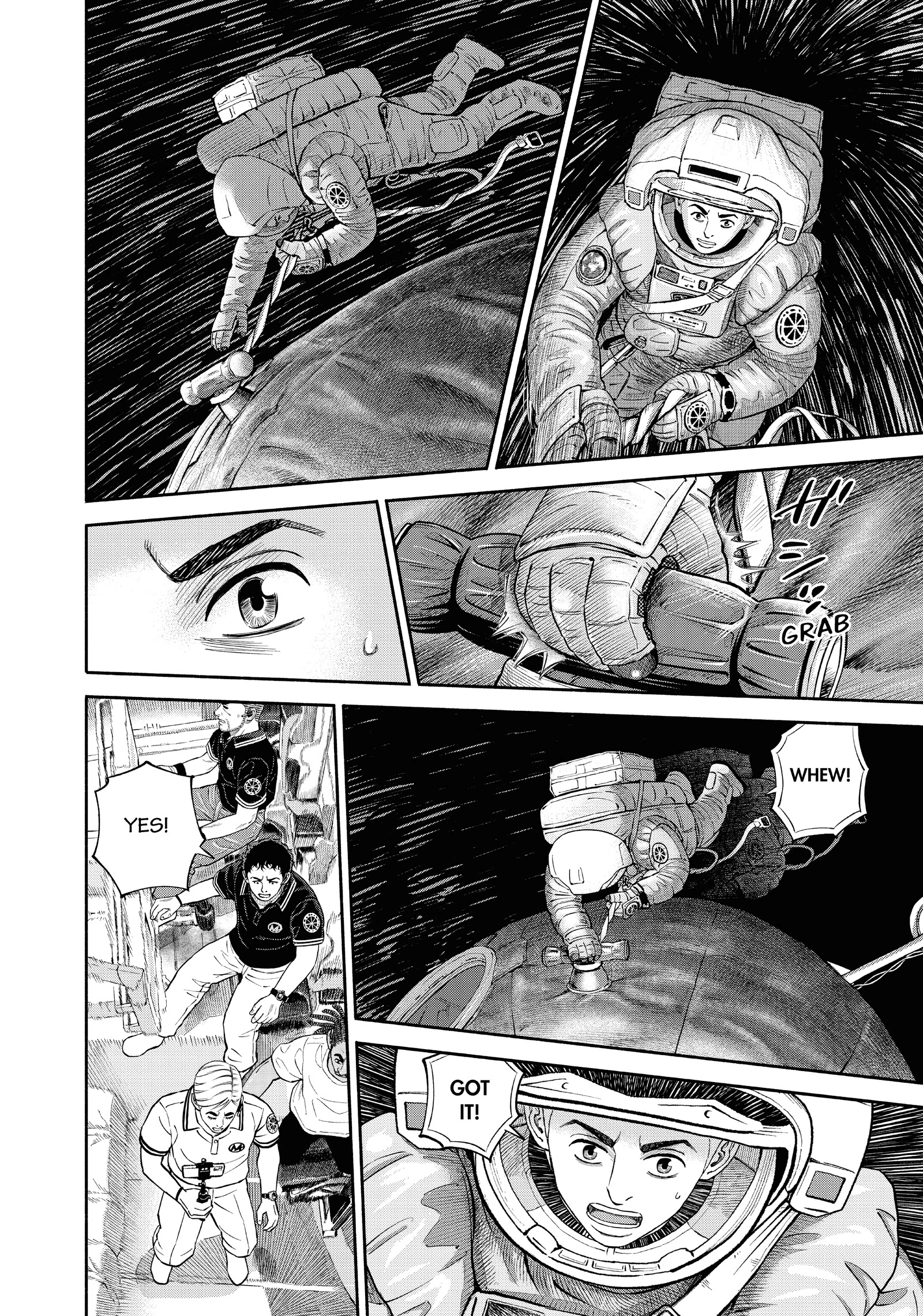 Uchuu Kyoudai - Digital Colored Comics Chapter 409 page 14 - 