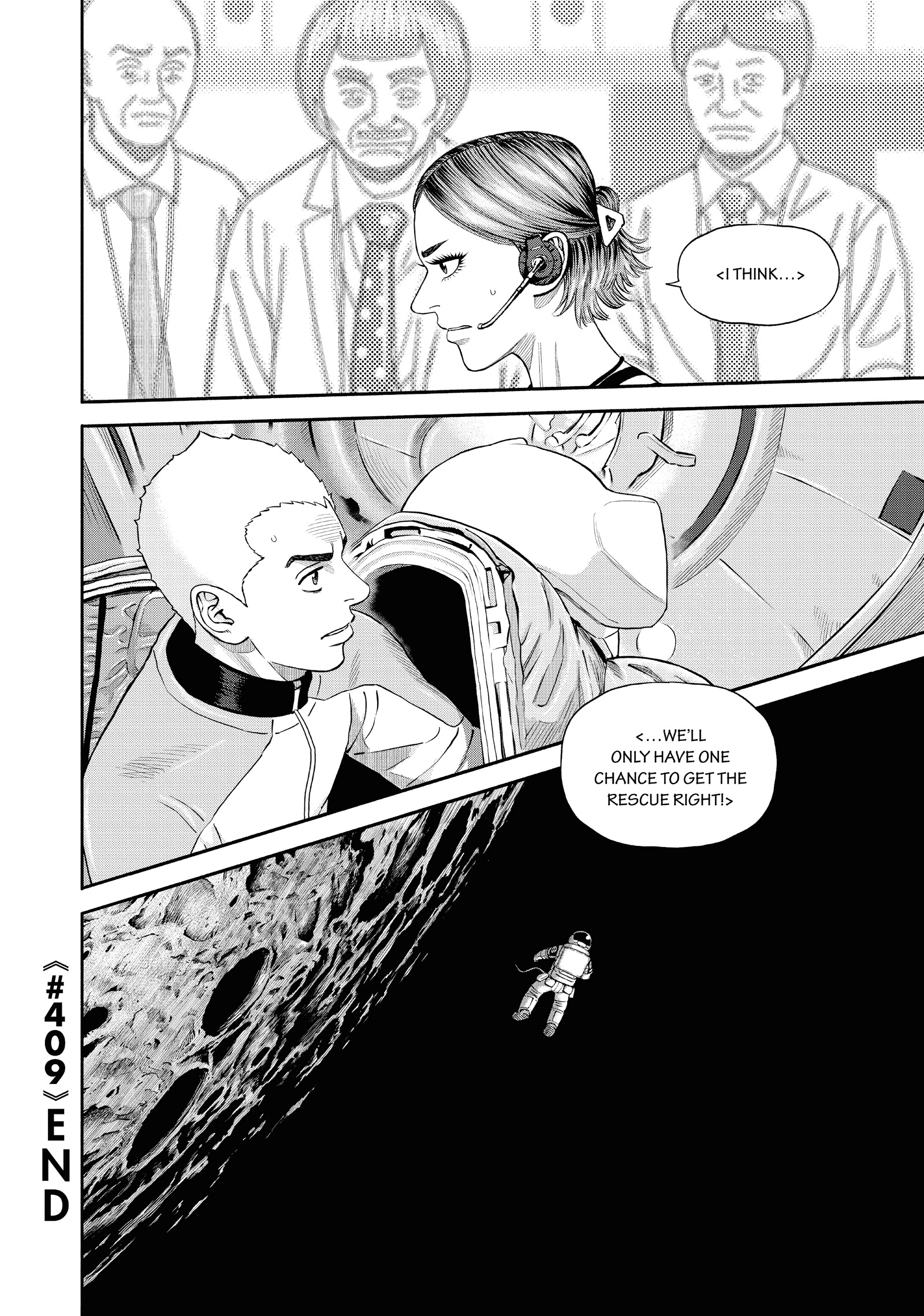 Uchuu Kyoudai - Digital Colored Comics Chapter 409 page 20 - 