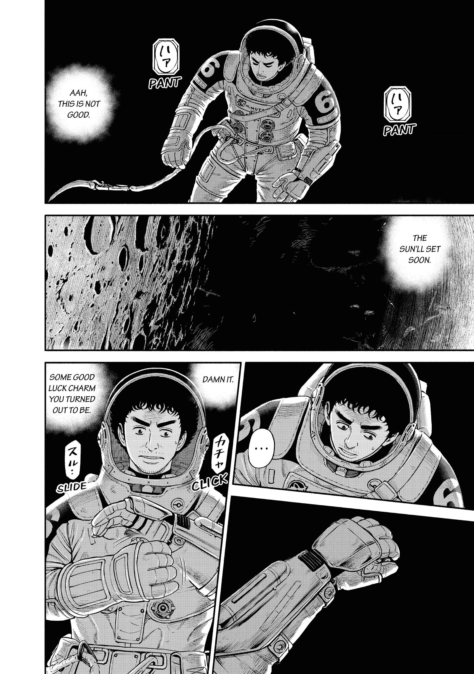 Uchuu Kyoudai - Digital Colored Comics Chapter 409 page 4 - 