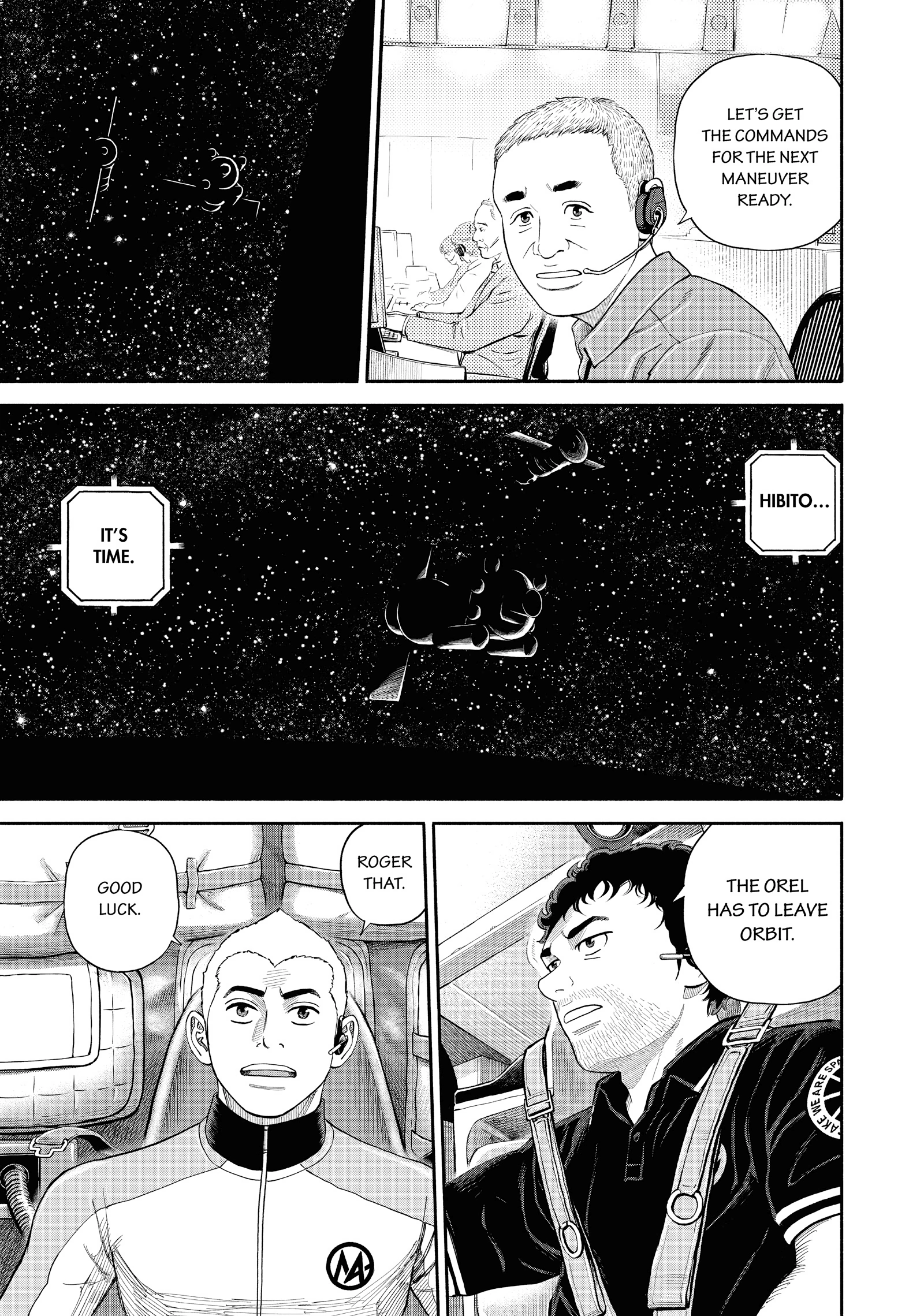 Uchuu Kyoudai - Digital Colored Comics Chapter 410 page 15 - 