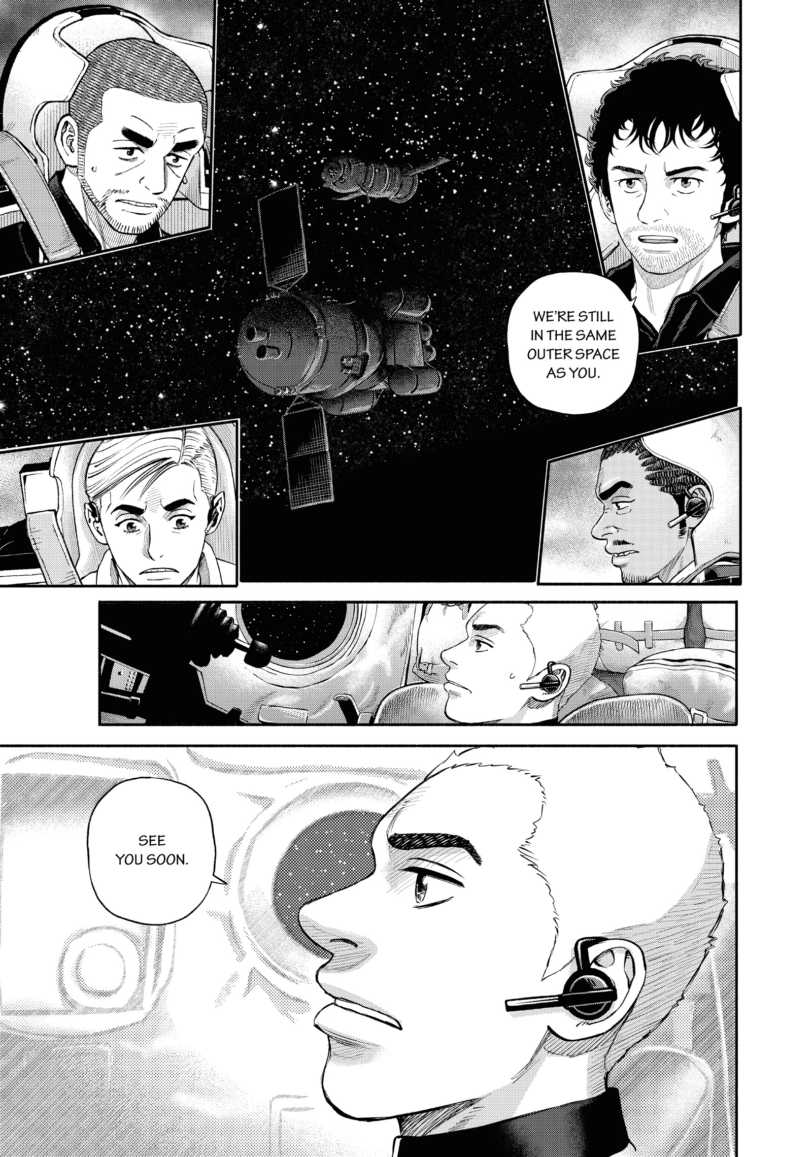 Uchuu Kyoudai - Digital Colored Comics Chapter 410 page 17 - 