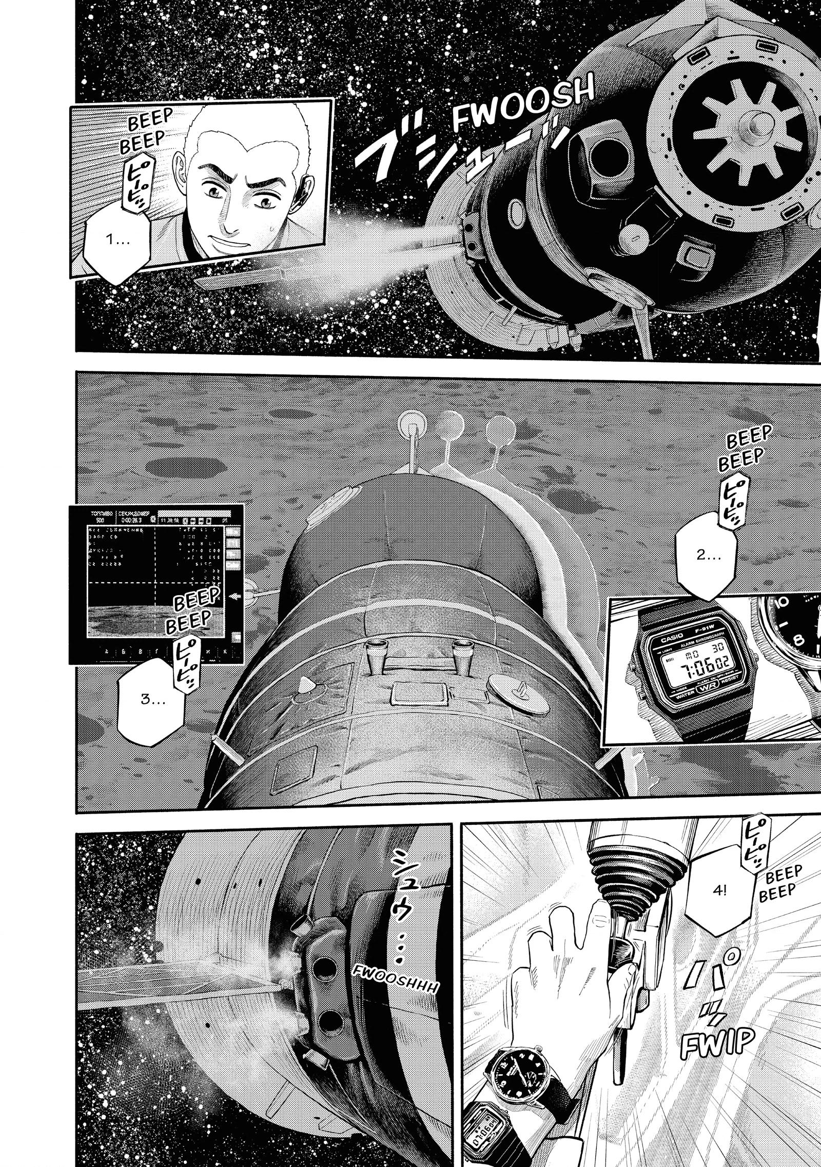 Read Uchuu Kyoudai - Digital Colored Comics chapter 411 image 3 on Lezhin