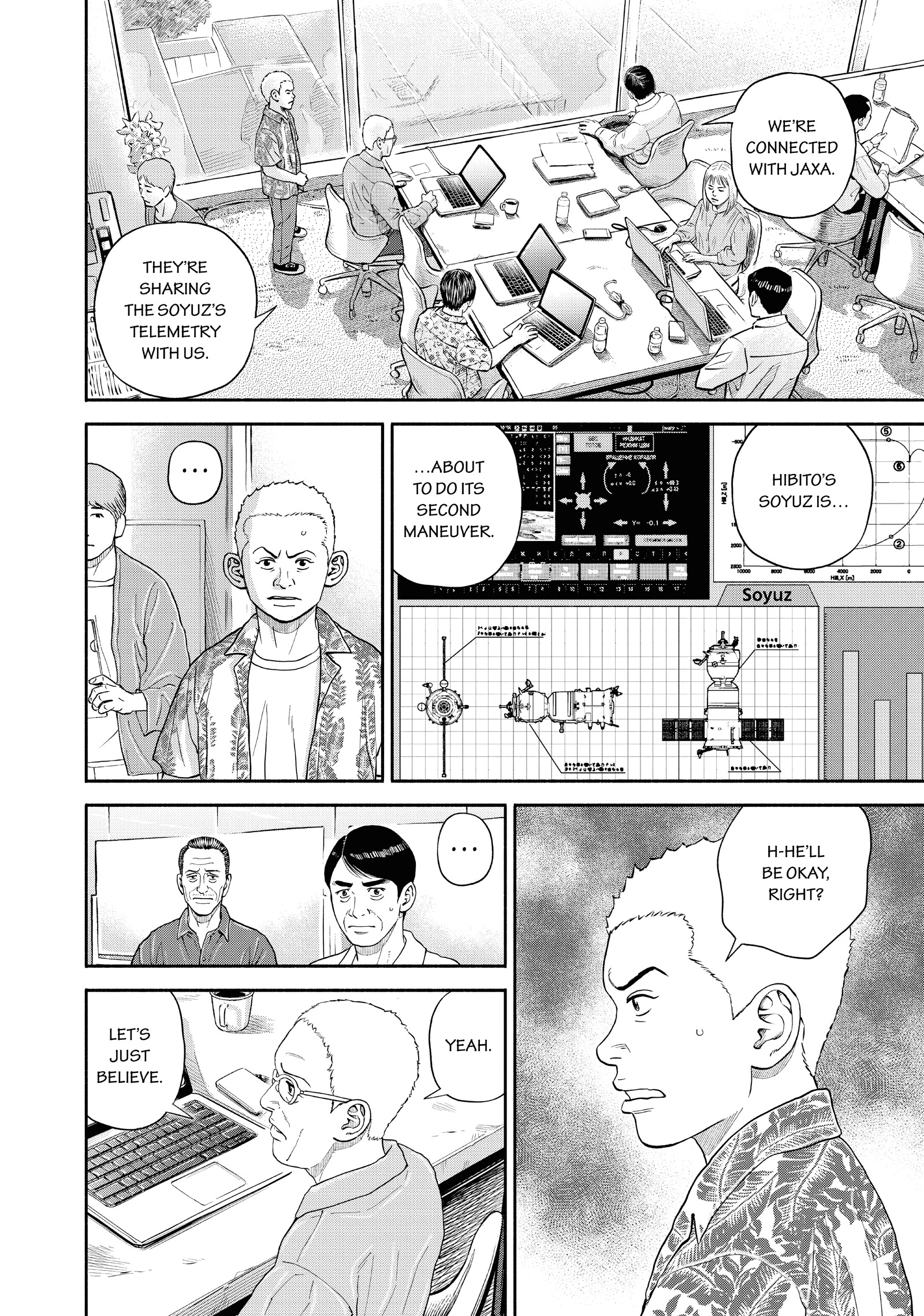 Read Uchuu Kyoudai - Digital Colored Comics chapter 412 image 9 on Lezhin