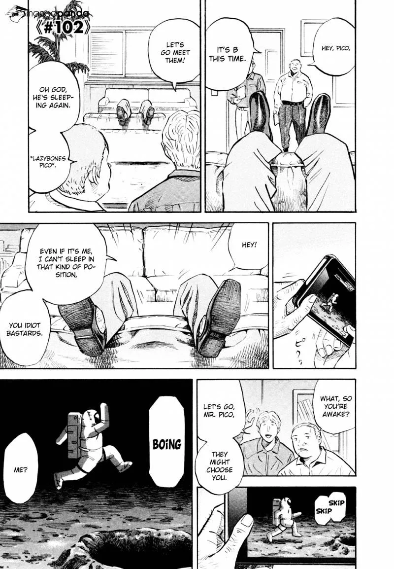 Read Uchuu Kyoudai chapter 102 image 1 on Lezhin
