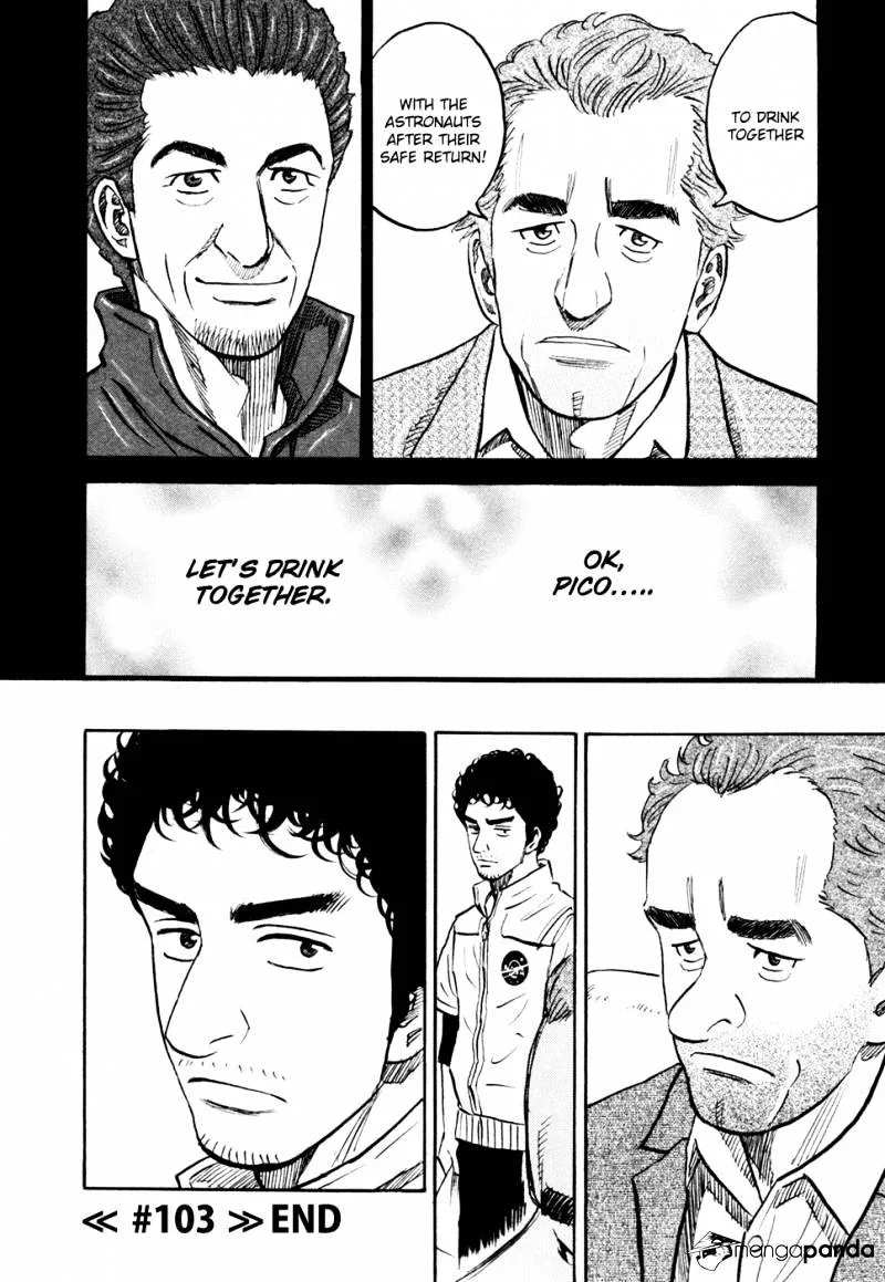 Read Uchuu Kyoudai chapter 103 image 20 on Lezhin