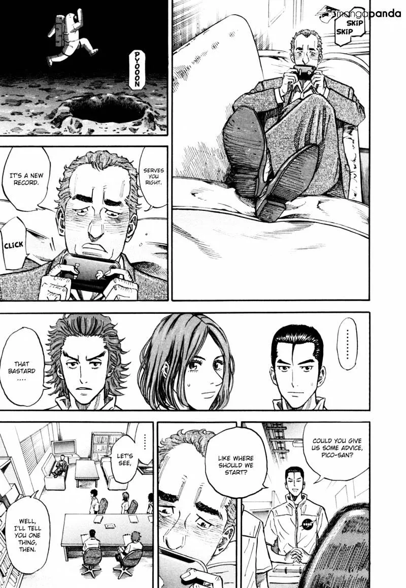 Read Uchuu Kyoudai chapter 103 image 7 on Lezhin