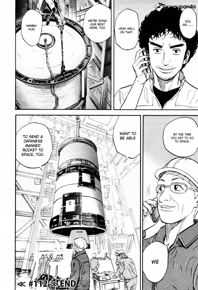 Read Uchuu Kyoudai chapter 112 image 20 on Lezhin