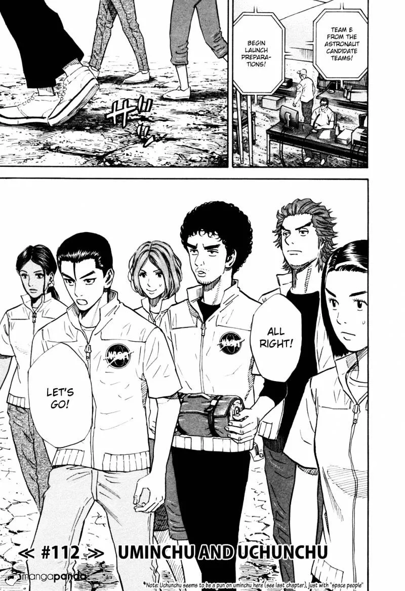 Read Uchuu Kyoudai chapter 112 image 3 on Lezhin