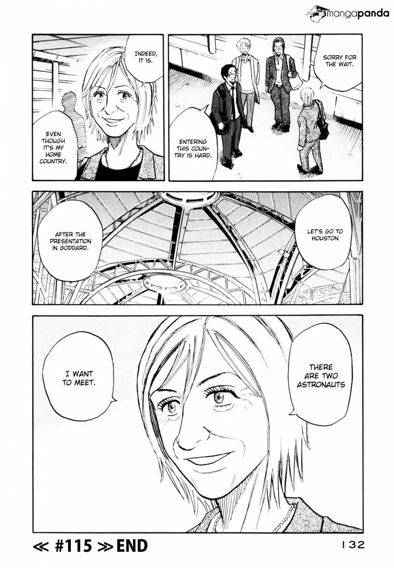 Read Uchuu Kyoudai chapter 115 image 20 on Lezhin