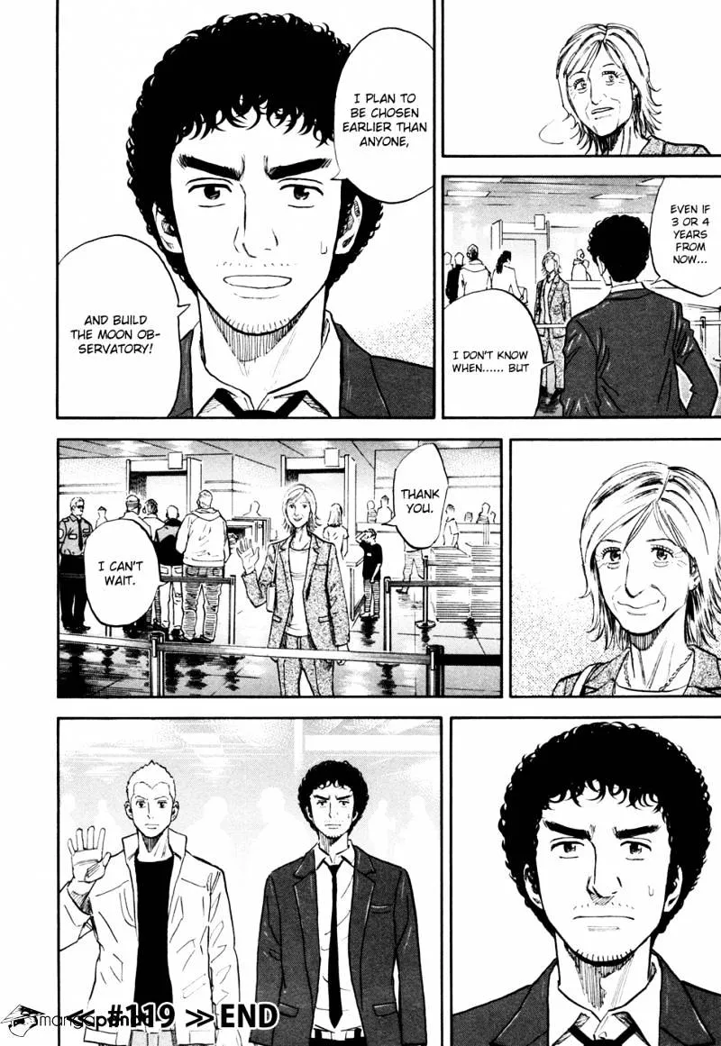 Read Uchuu Kyoudai chapter 119 image 20 on Lezhin