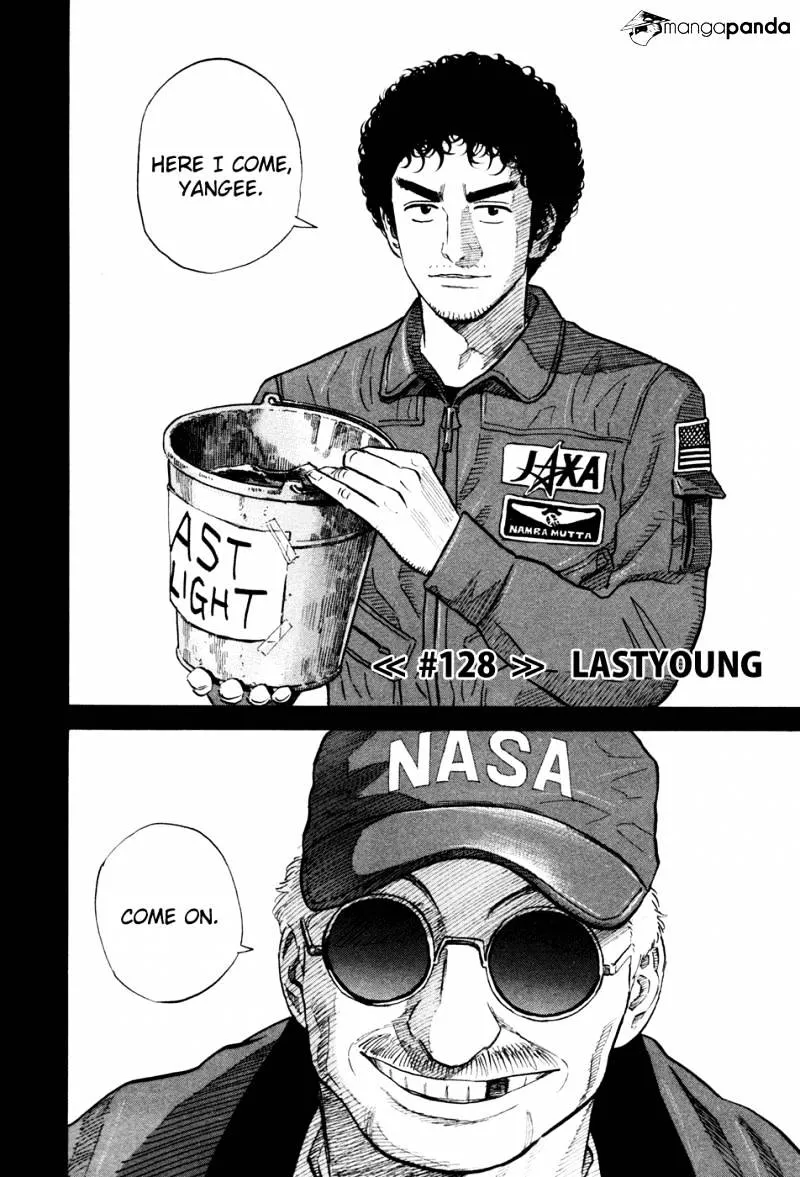 Read Uchuu Kyoudai chapter 128 image 2 on Lezhin