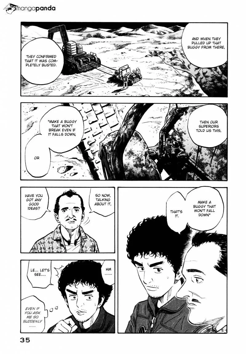 Read Uchuu Kyoudai chapter 131 image 11 on Lezhin