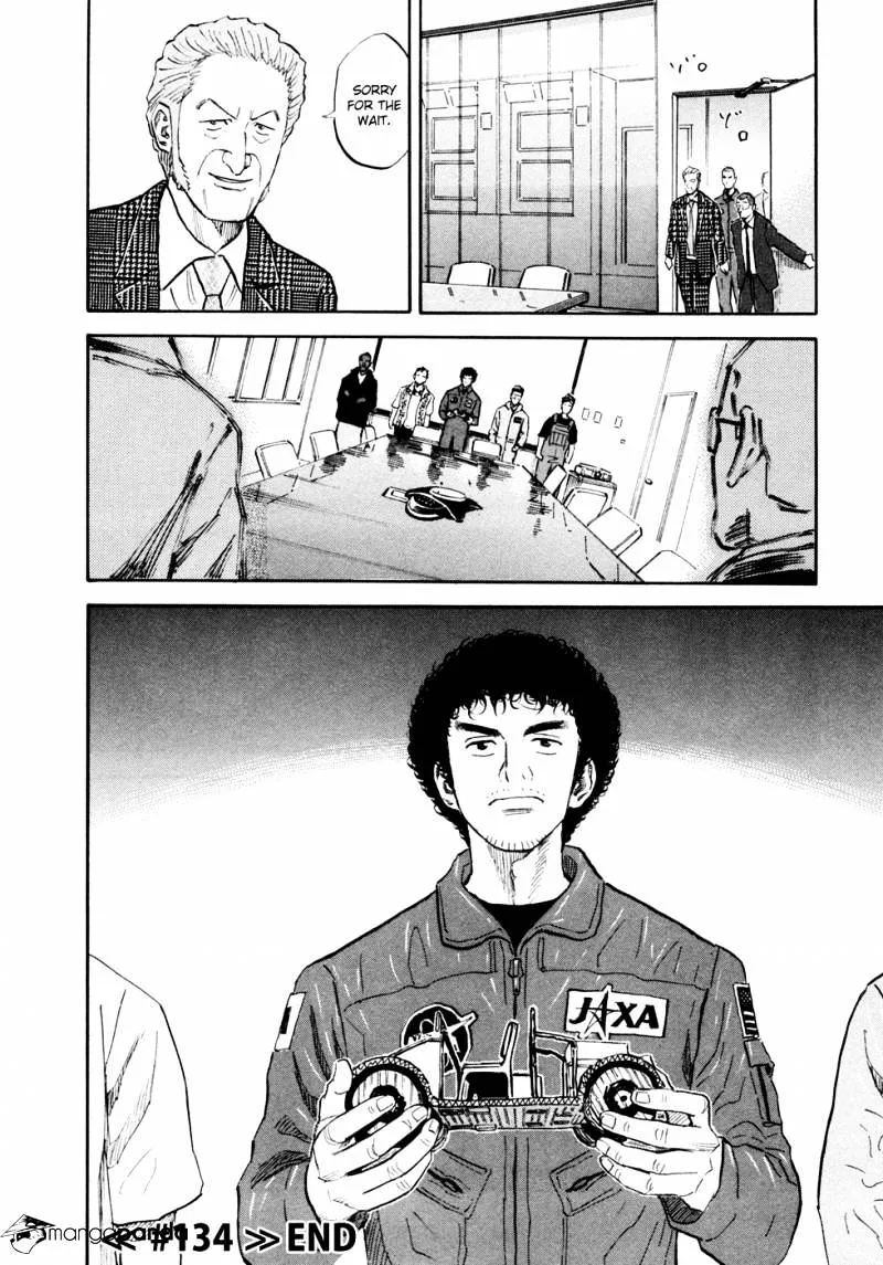 Read Uchuu Kyoudai chapter 134 image 20 on Lezhin