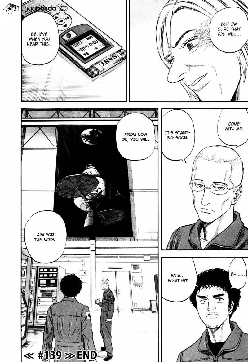Read Uchuu Kyoudai chapter 139 image 20 on Lezhin