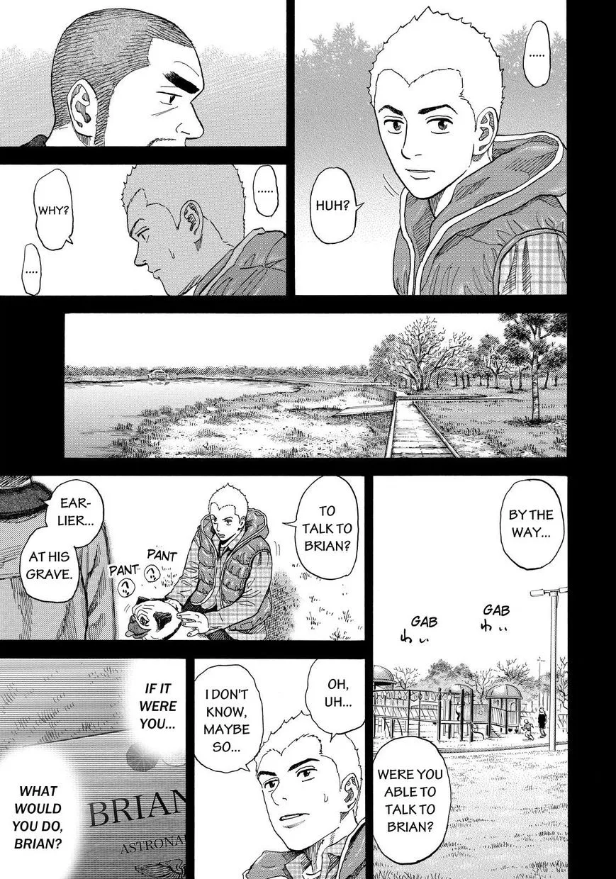 Read Uchuu Kyoudai chapter 164 image 12 on Lezhin