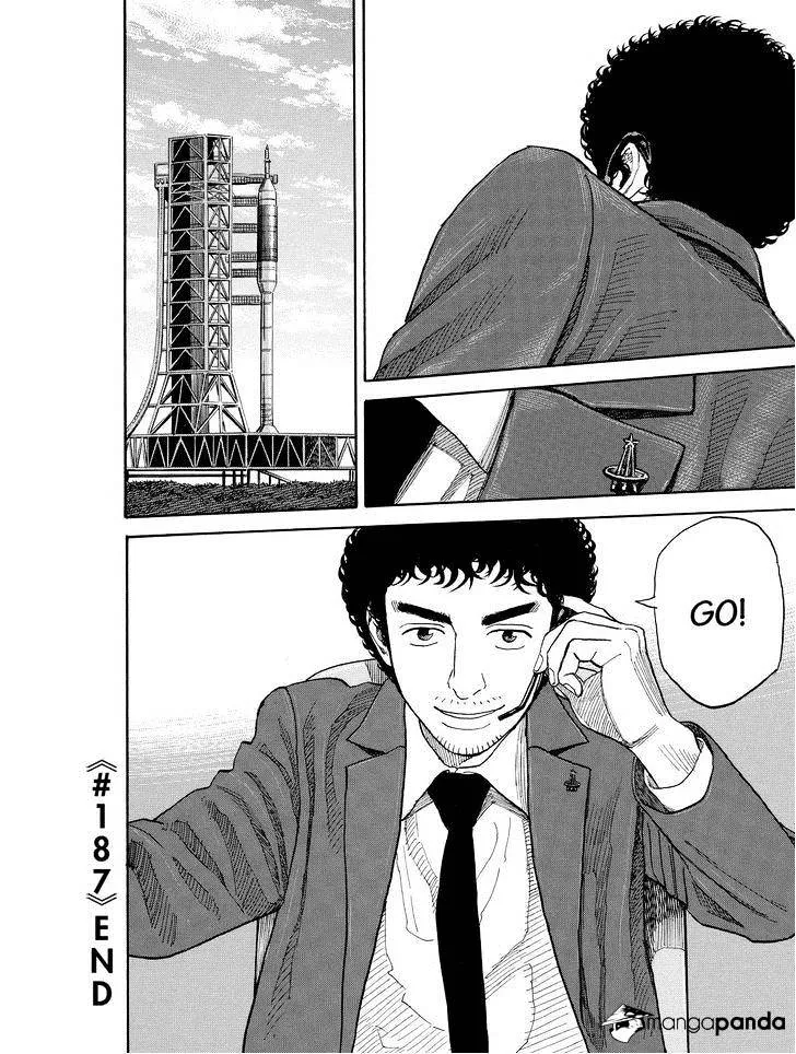 Read Uchuu Kyoudai chapter 187 image 21 on Lezhin