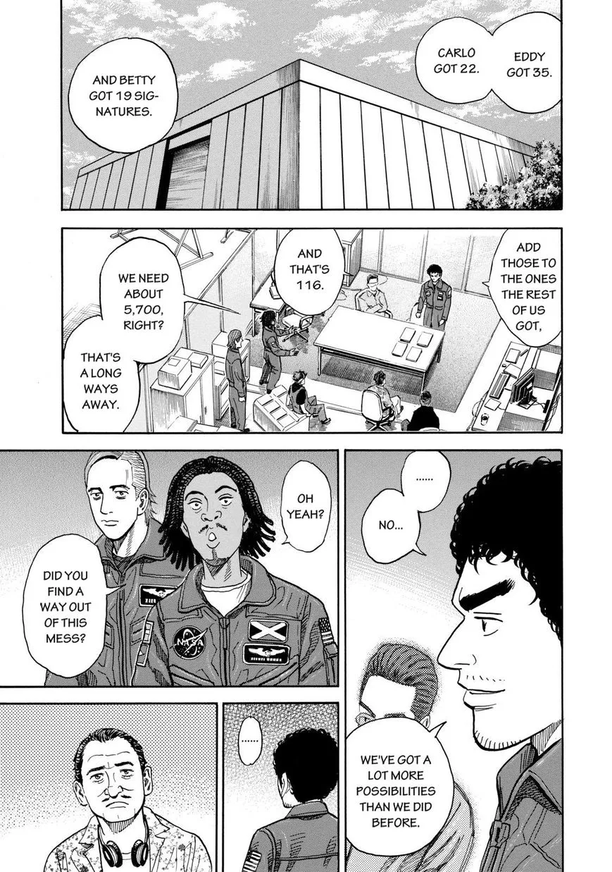 Read Uchuu Kyoudai chapter 202 image 18 on Lezhin