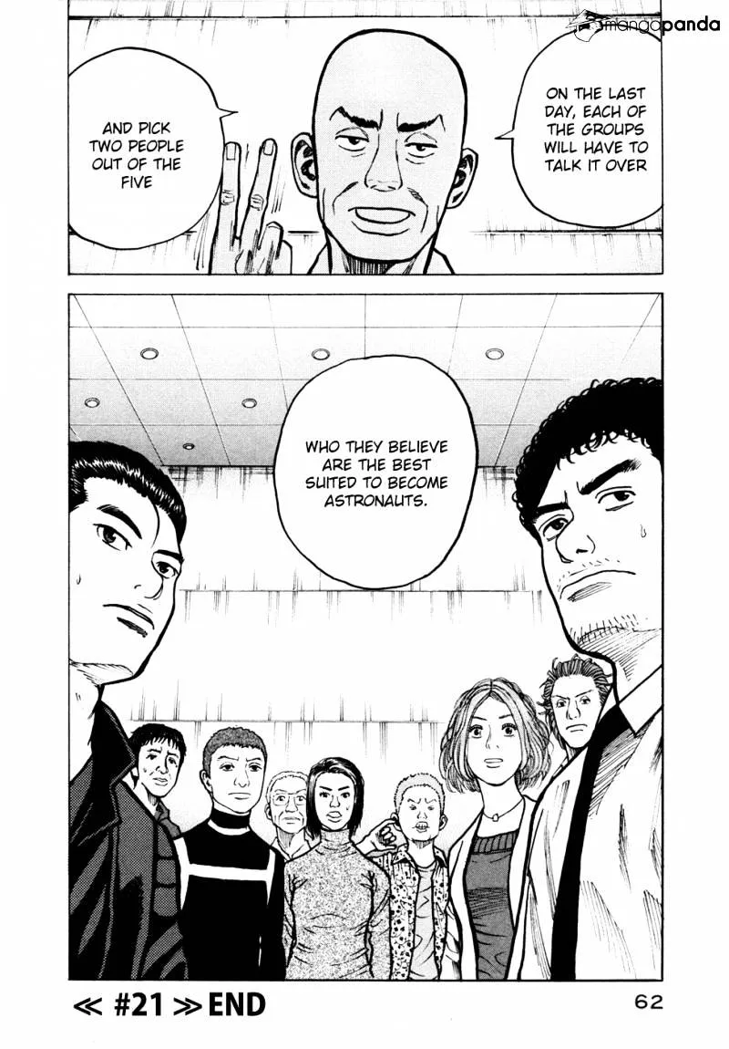 Read Uchuu Kyoudai chapter 21 image 20 on Lezhin