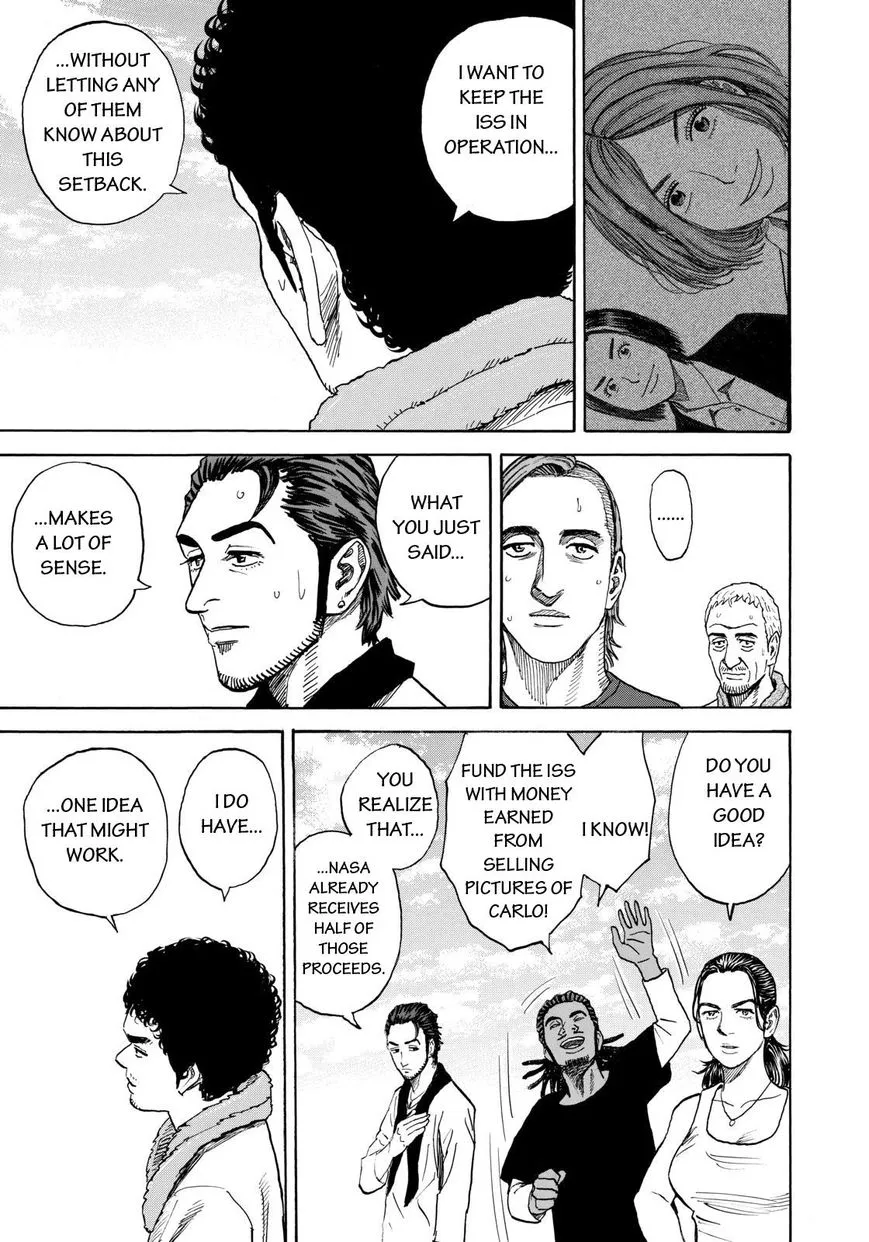 Read Uchuu Kyoudai chapter 211 image 18 on Lezhin