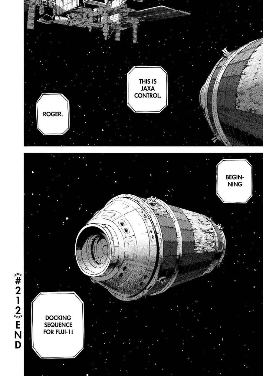 Read Uchuu Kyoudai chapter 212 image 19 on Lezhin