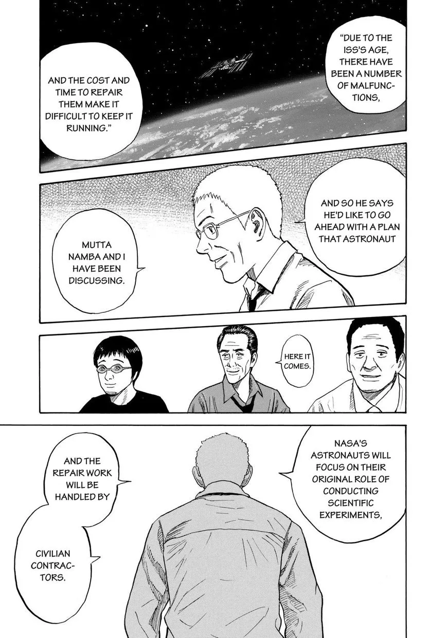 Read Uchuu Kyoudai chapter 213 image 18 on Lezhin