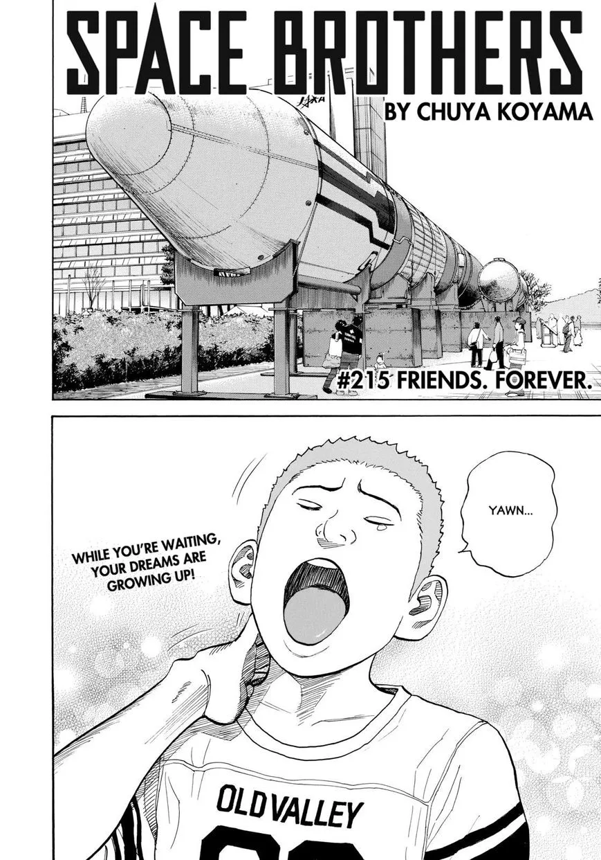 Read Uchuu Kyoudai chapter 215 image 3 on Lezhin