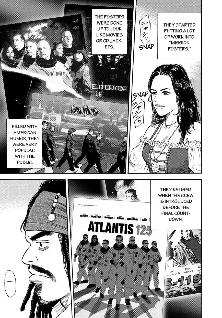 Read Uchuu Kyoudai chapter 216 image 2 on Lezhin