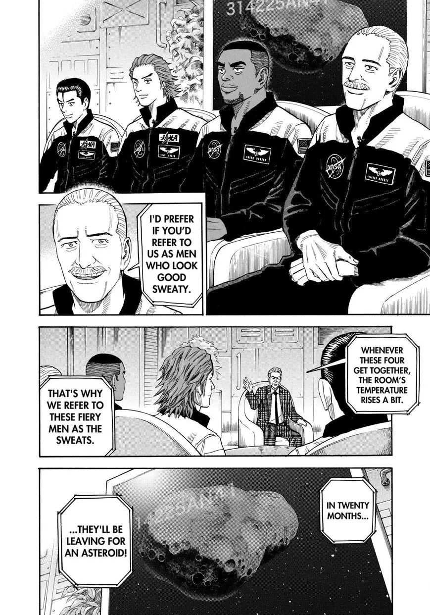 Read Uchuu Kyoudai chapter 217 image 13 on Lezhin